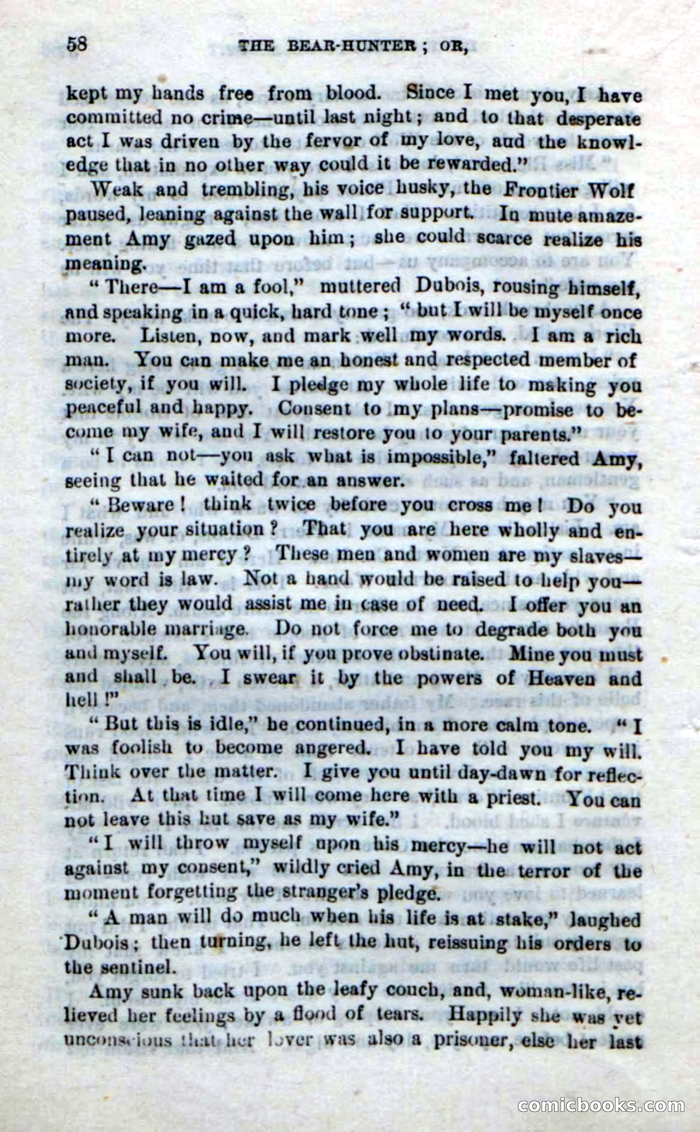 Beadle's New Dime Novels: The Bear-Hunter — page 54 of 100