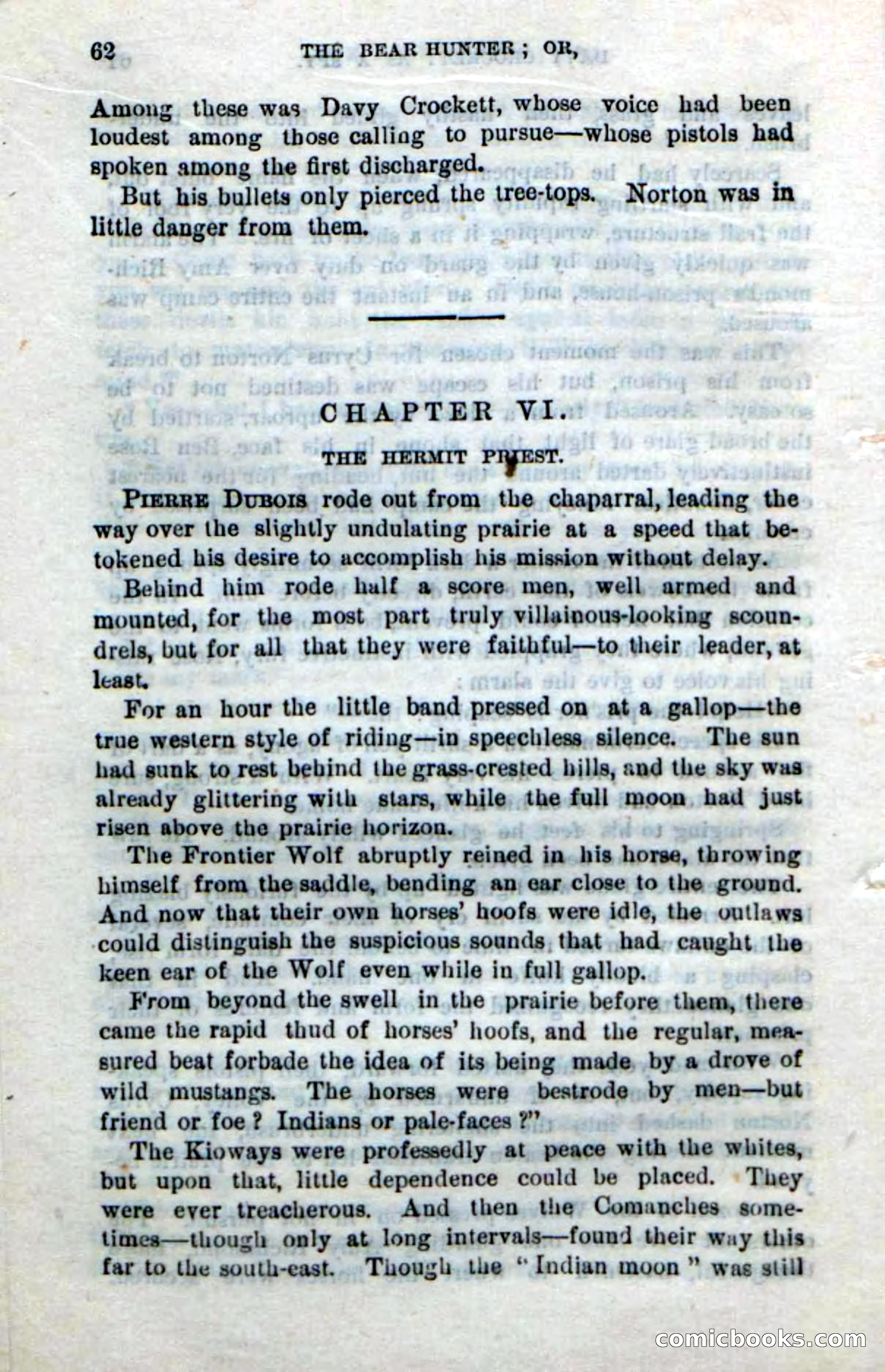 Beadle's New Dime Novels: The Bear-Hunter — page 58 of 100