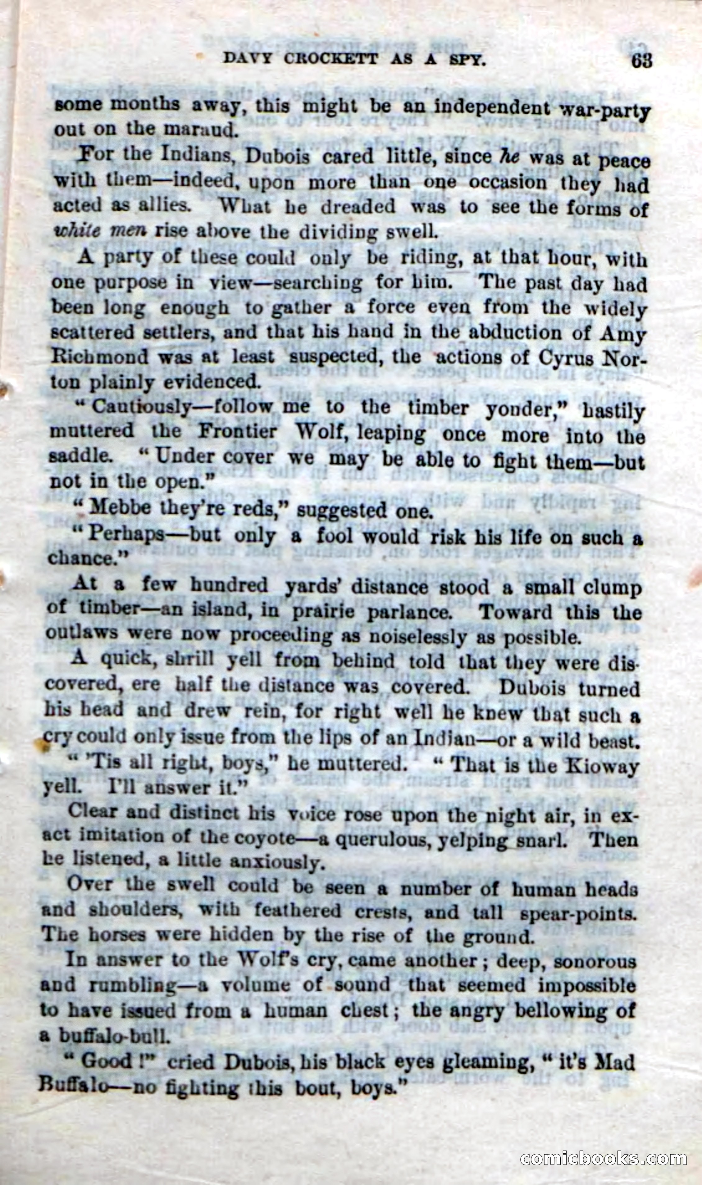 Beadle's New Dime Novels: The Bear-Hunter — page 59 of 100