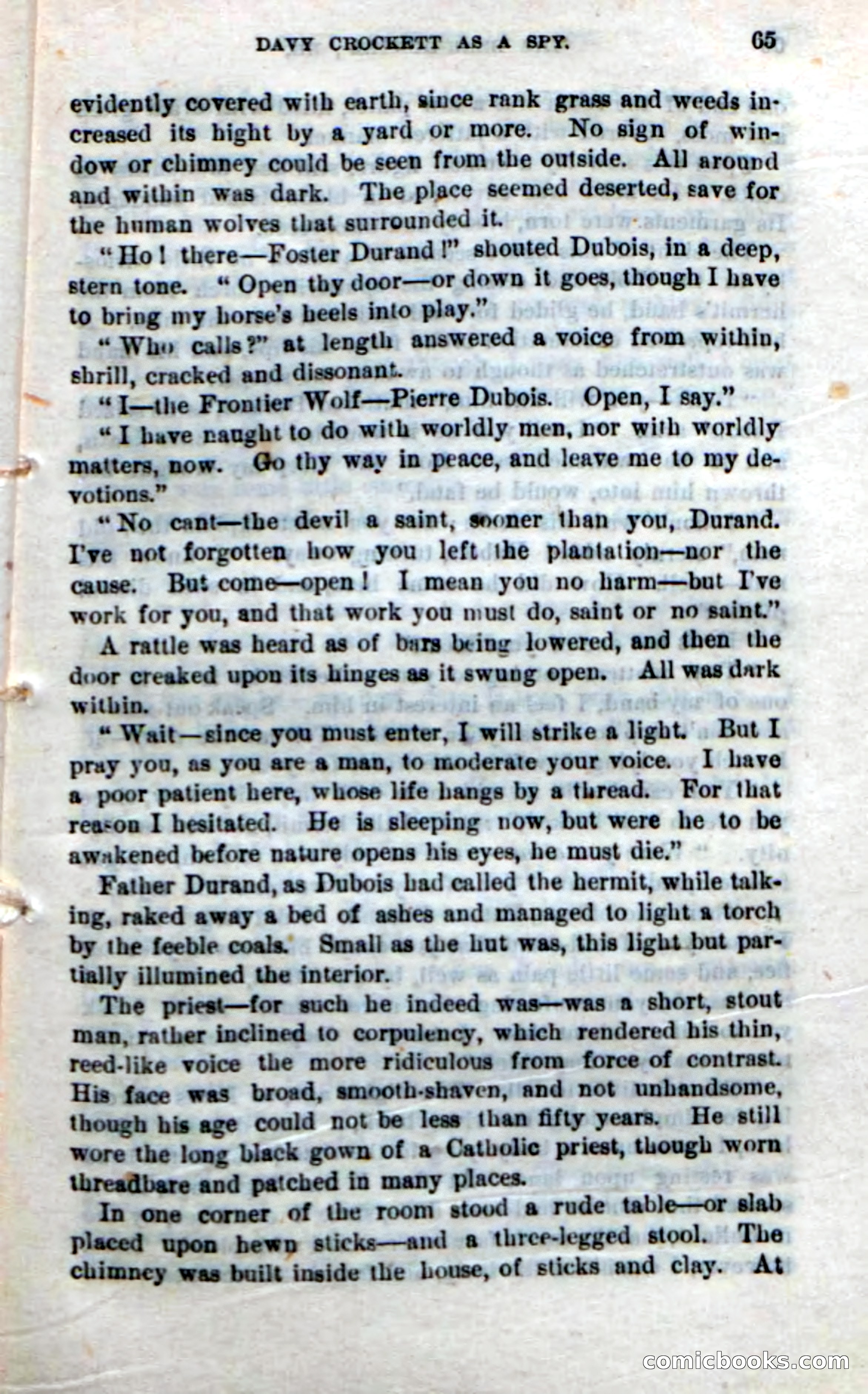 Beadle's New Dime Novels: The Bear-Hunter — page 61 of 100