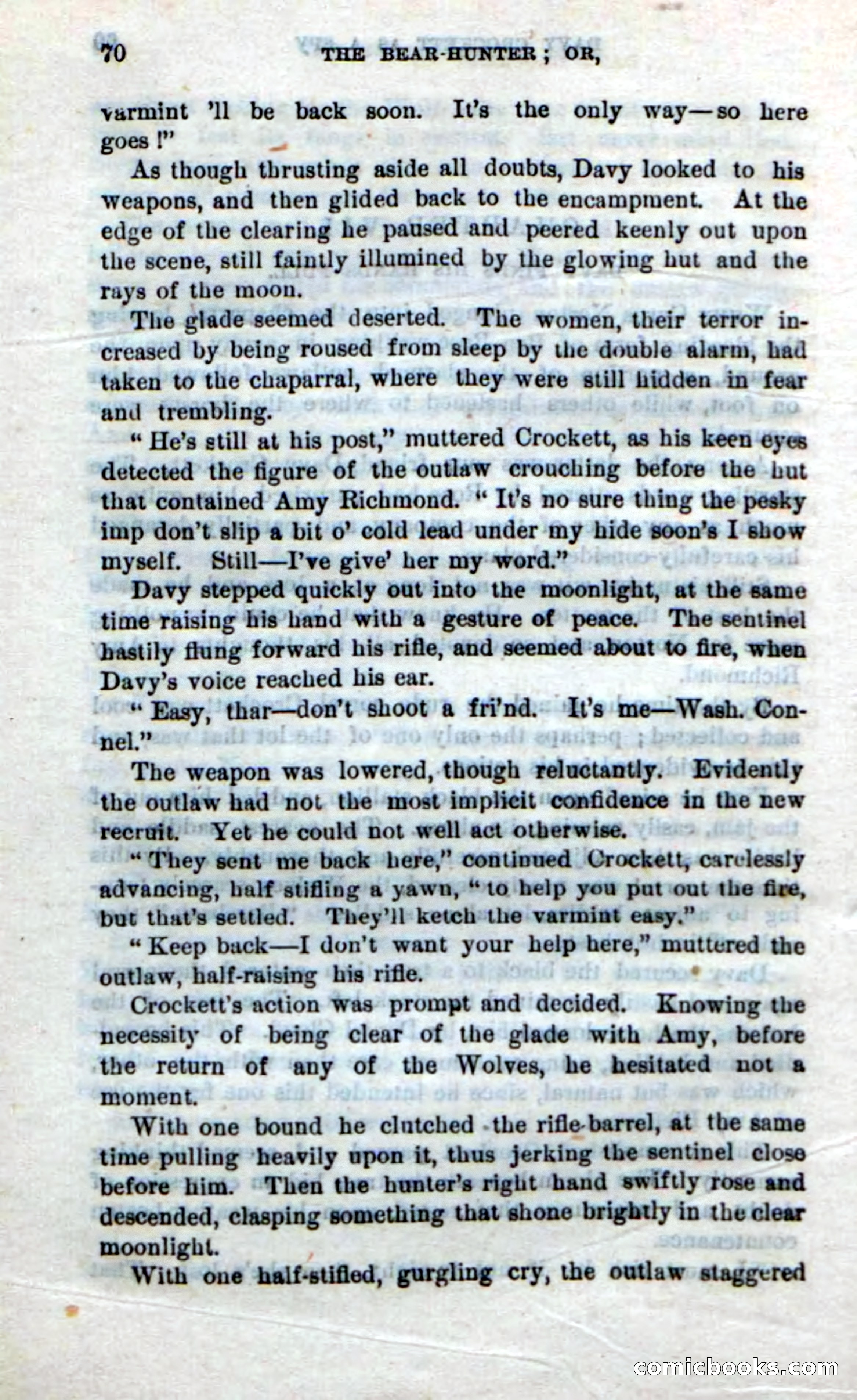 Beadle's New Dime Novels: The Bear-Hunter — page 66 of 100