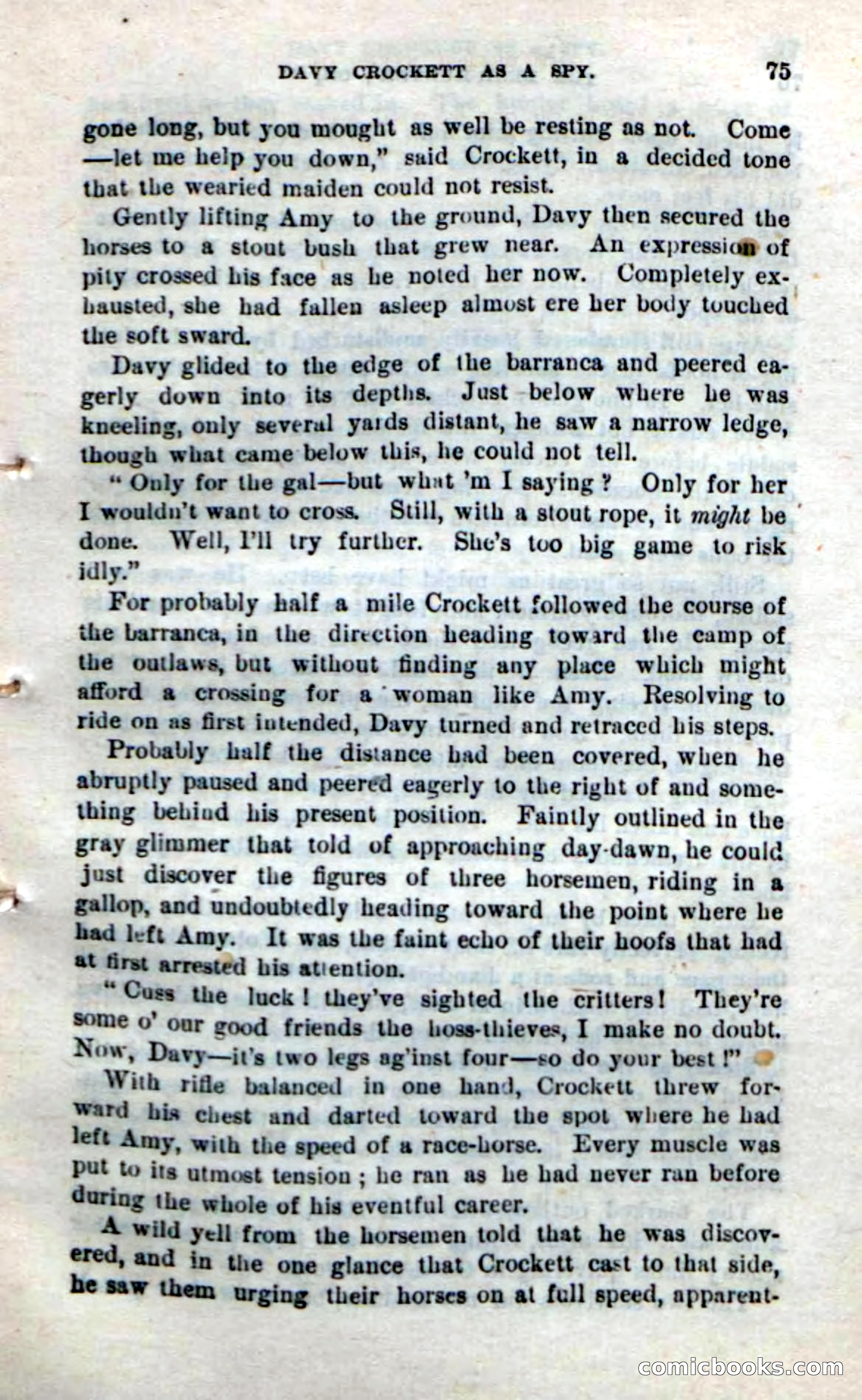Beadle's New Dime Novels: The Bear-Hunter — page 71 of 100