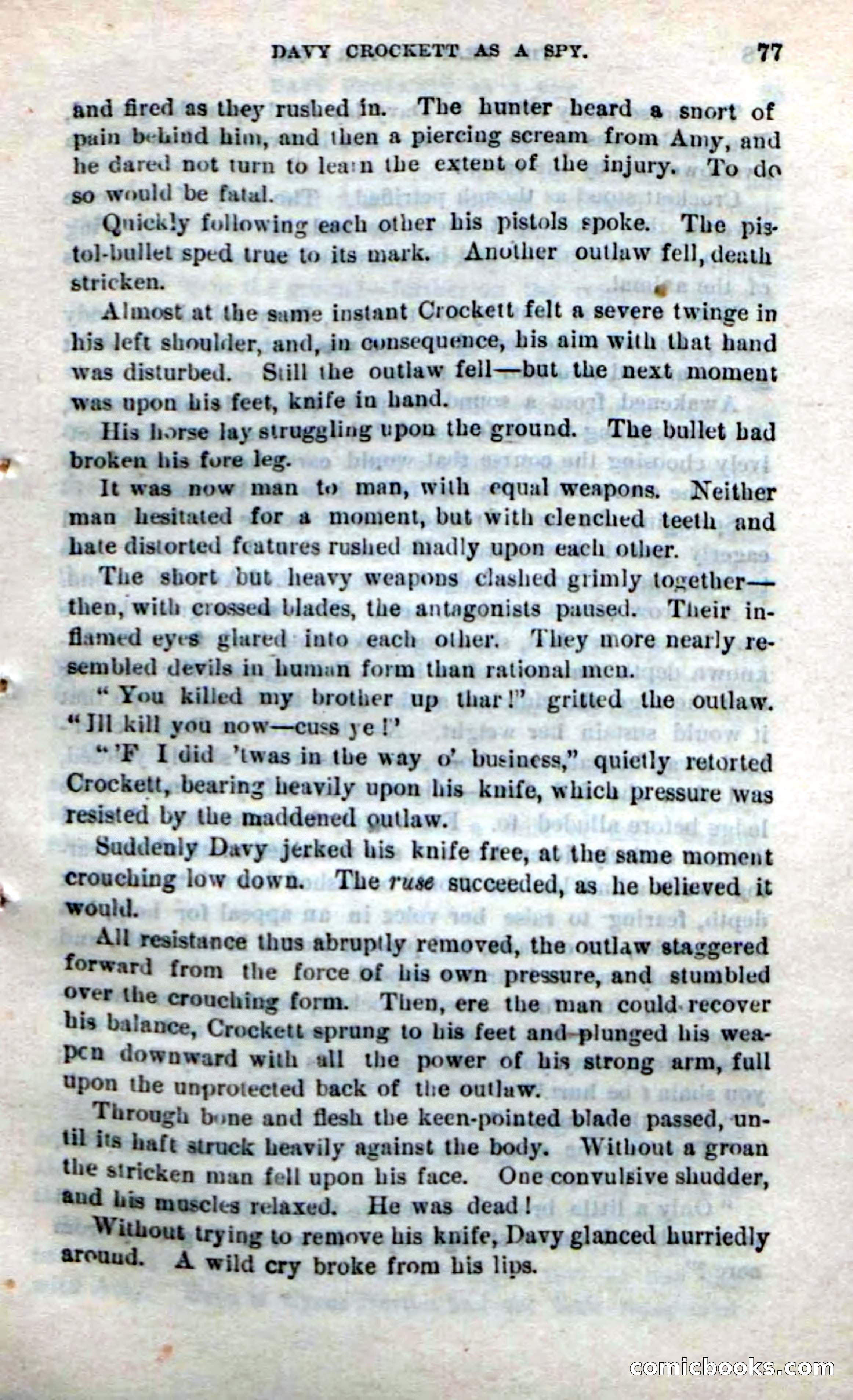 Beadle's New Dime Novels: The Bear-Hunter — page 73 of 100