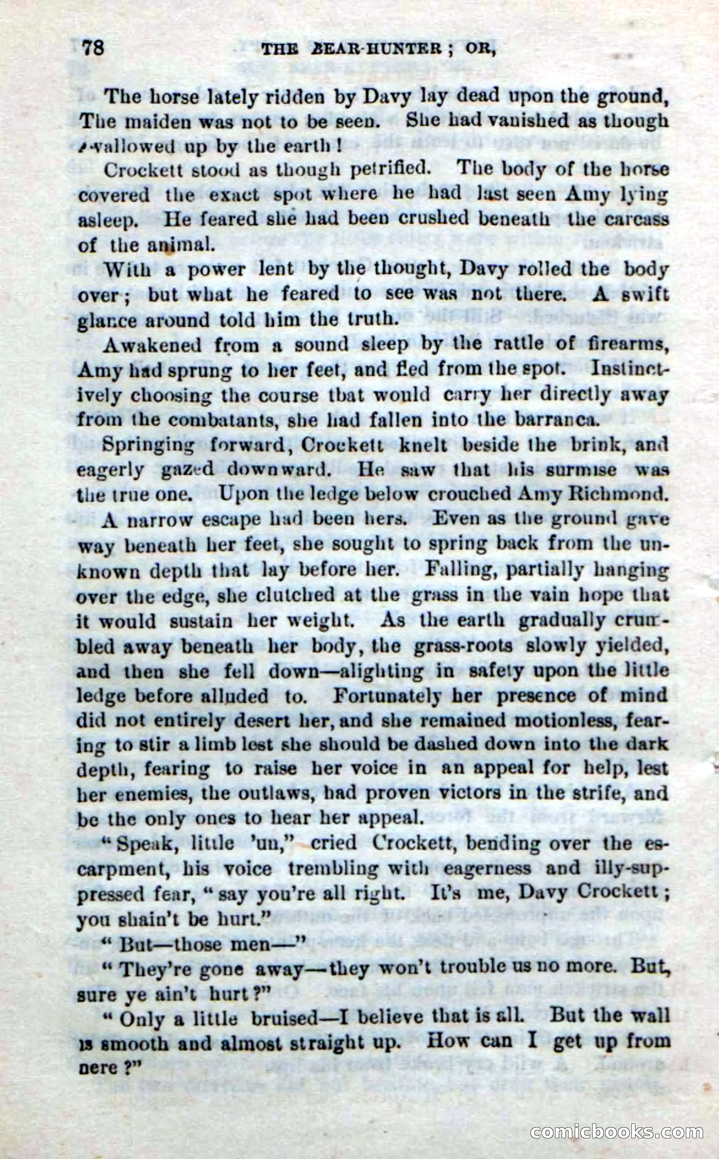 Beadle's New Dime Novels: The Bear-Hunter — page 74 of 100