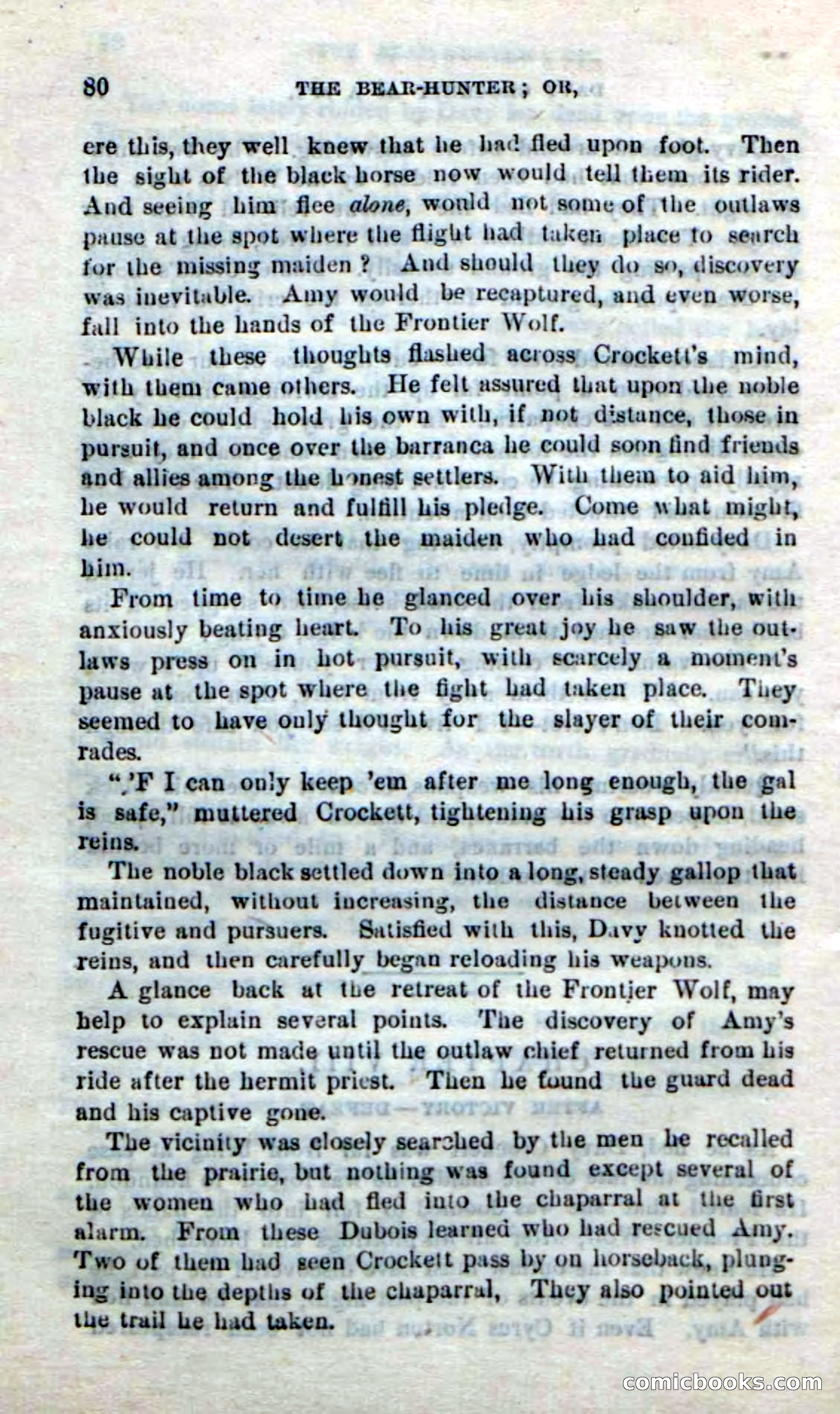 Beadle's New Dime Novels: The Bear-Hunter — page 76 of 100