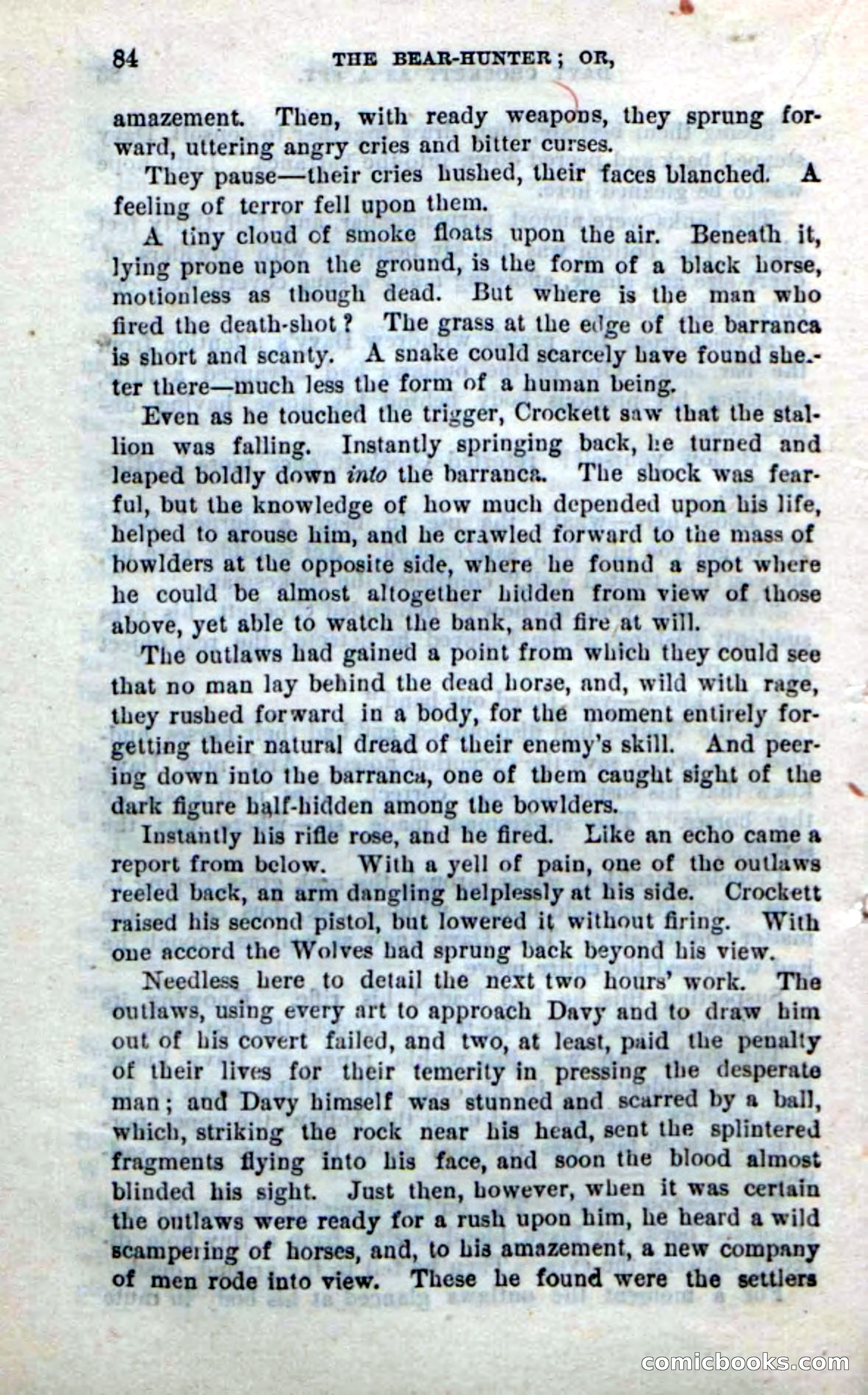 Beadle's New Dime Novels: The Bear-Hunter — page 80 of 100