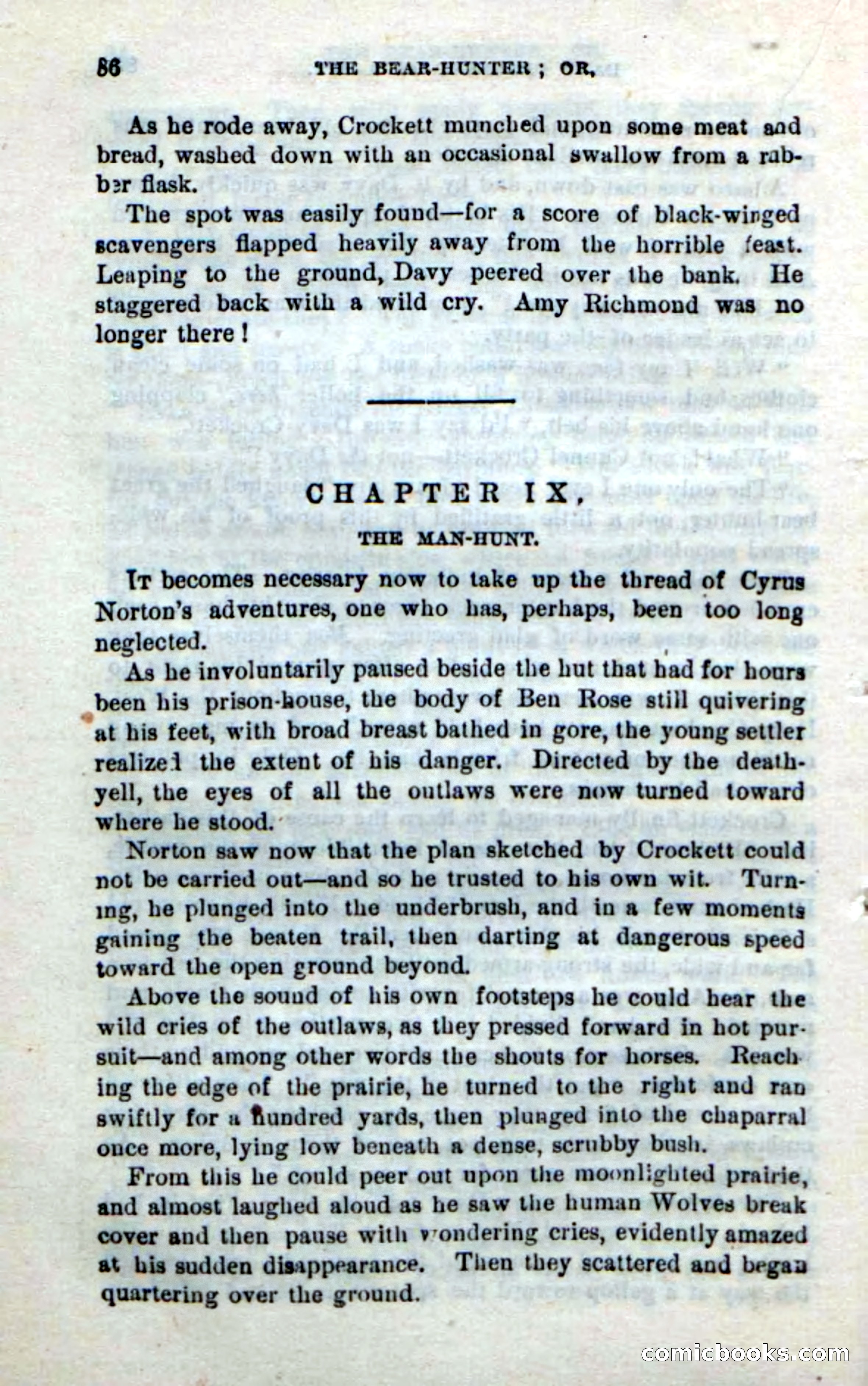 Beadle's New Dime Novels: The Bear-Hunter — page 82 of 100