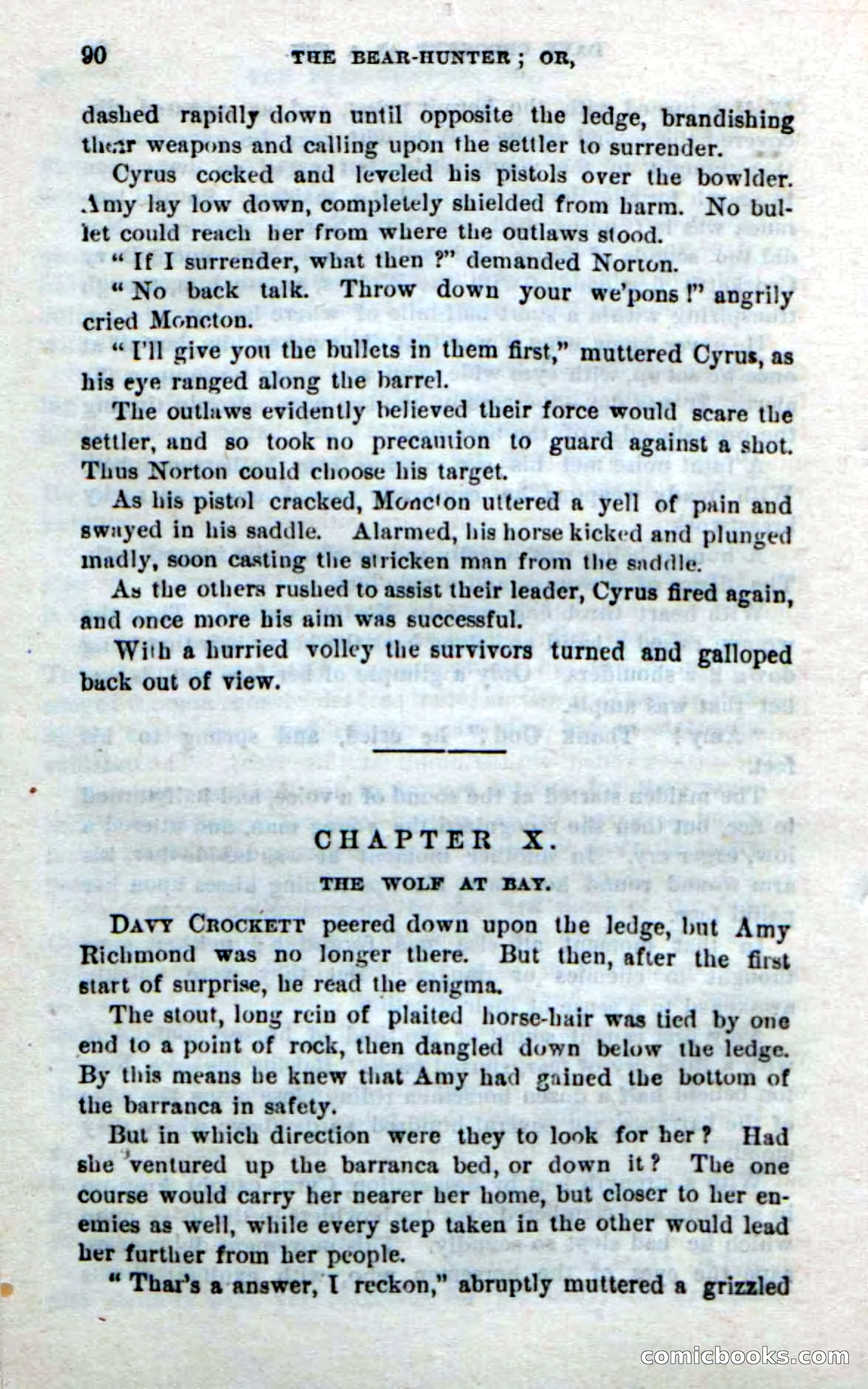 Beadle's New Dime Novels: The Bear-Hunter — page 86 of 100