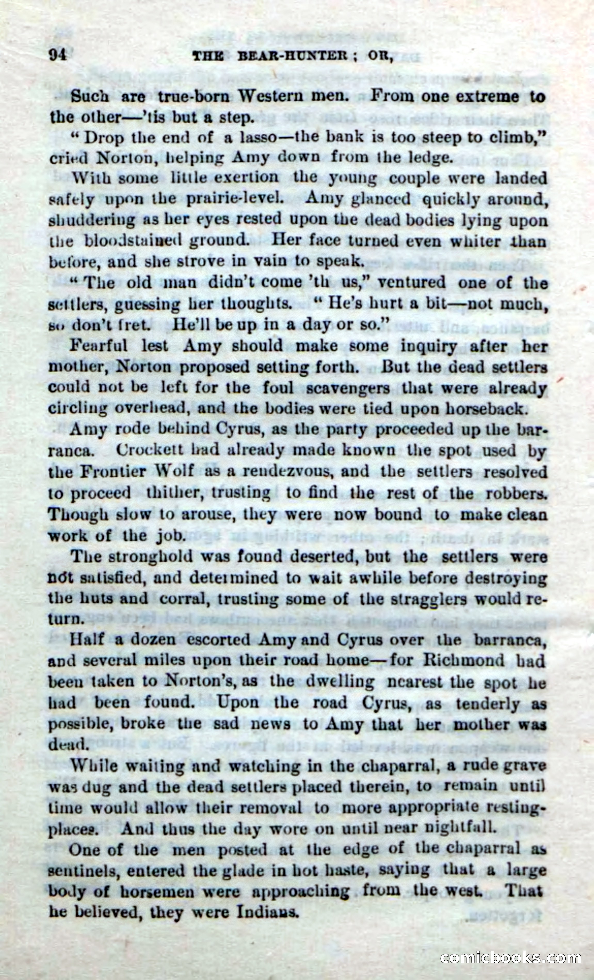 Beadle's New Dime Novels: The Bear-Hunter — page 90 of 100