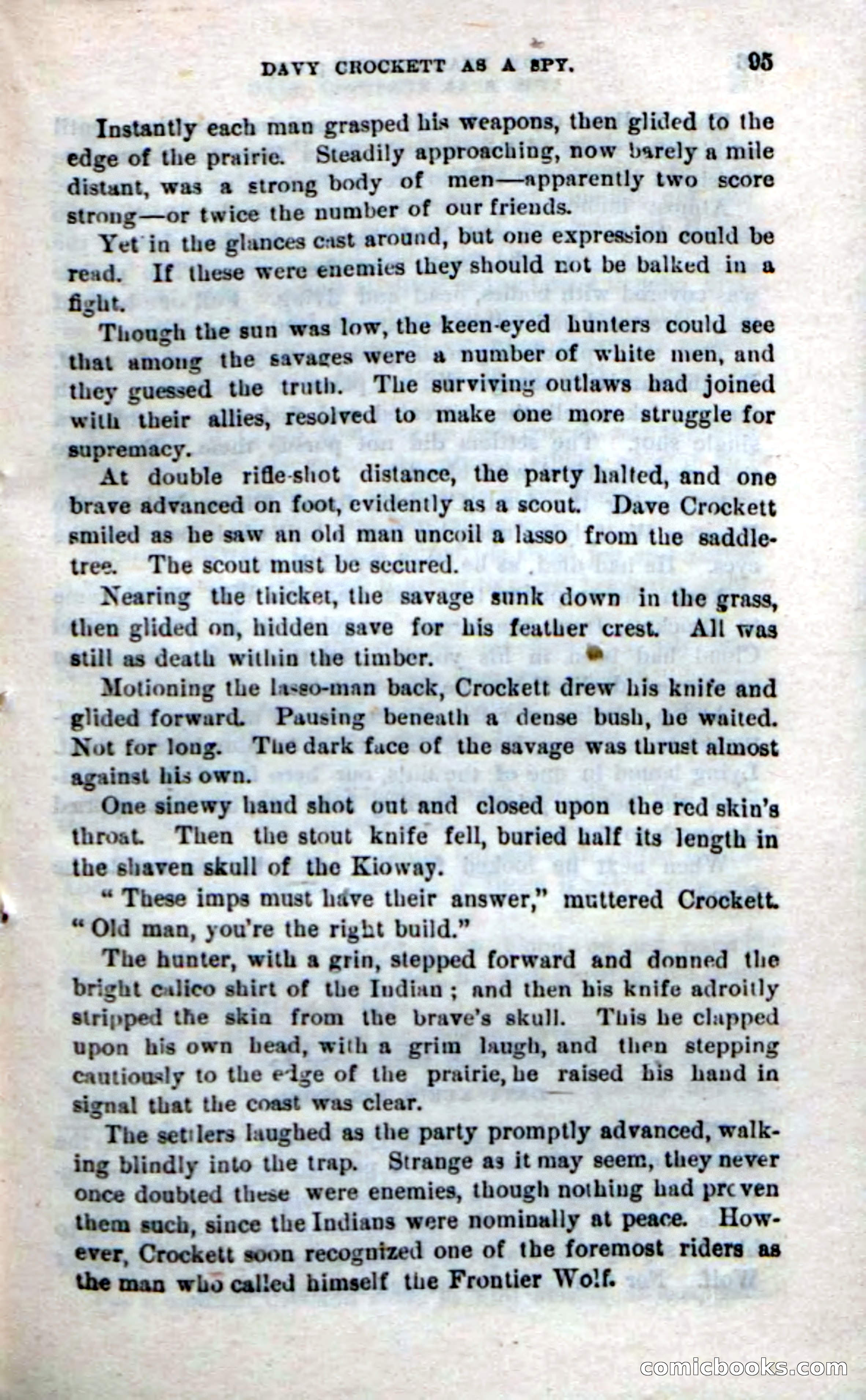 Beadle's New Dime Novels: The Bear-Hunter — page 91 of 100