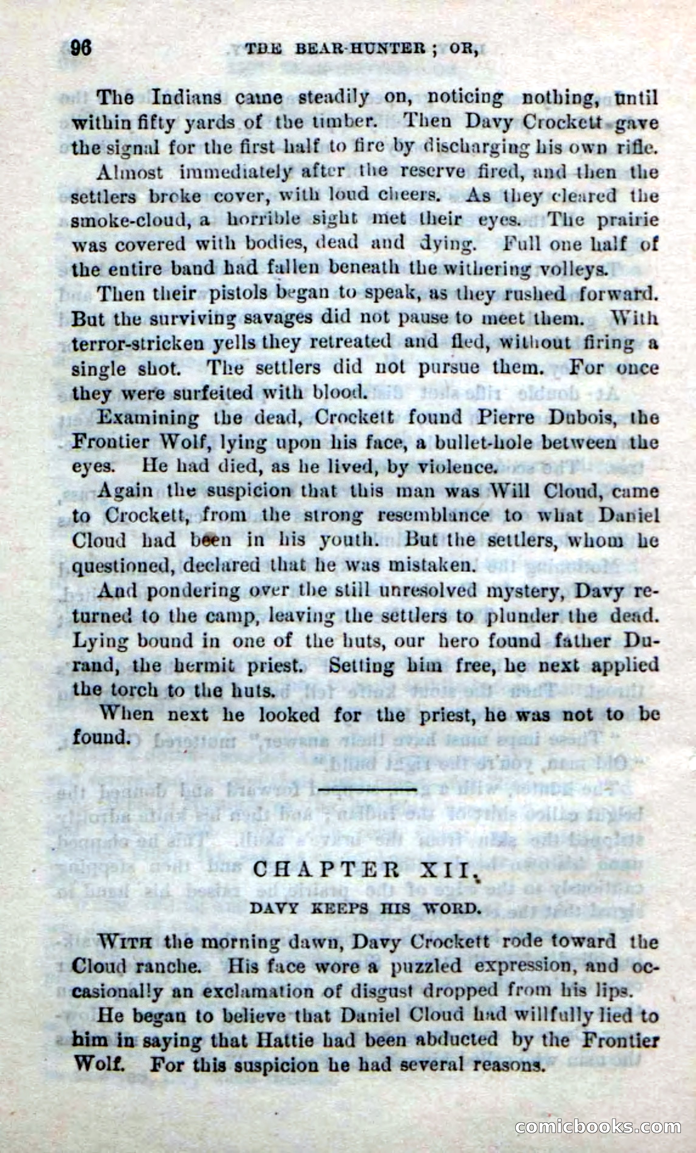Beadle's New Dime Novels: The Bear-Hunter — page 92 of 100