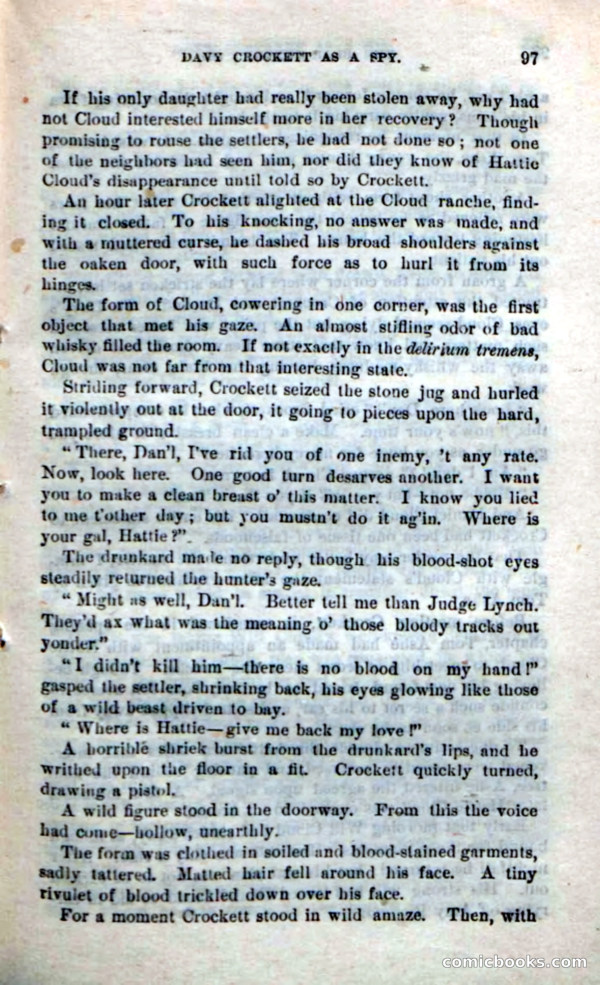 Beadle's New Dime Novels: The Bear-Hunter — page 93 of 100
