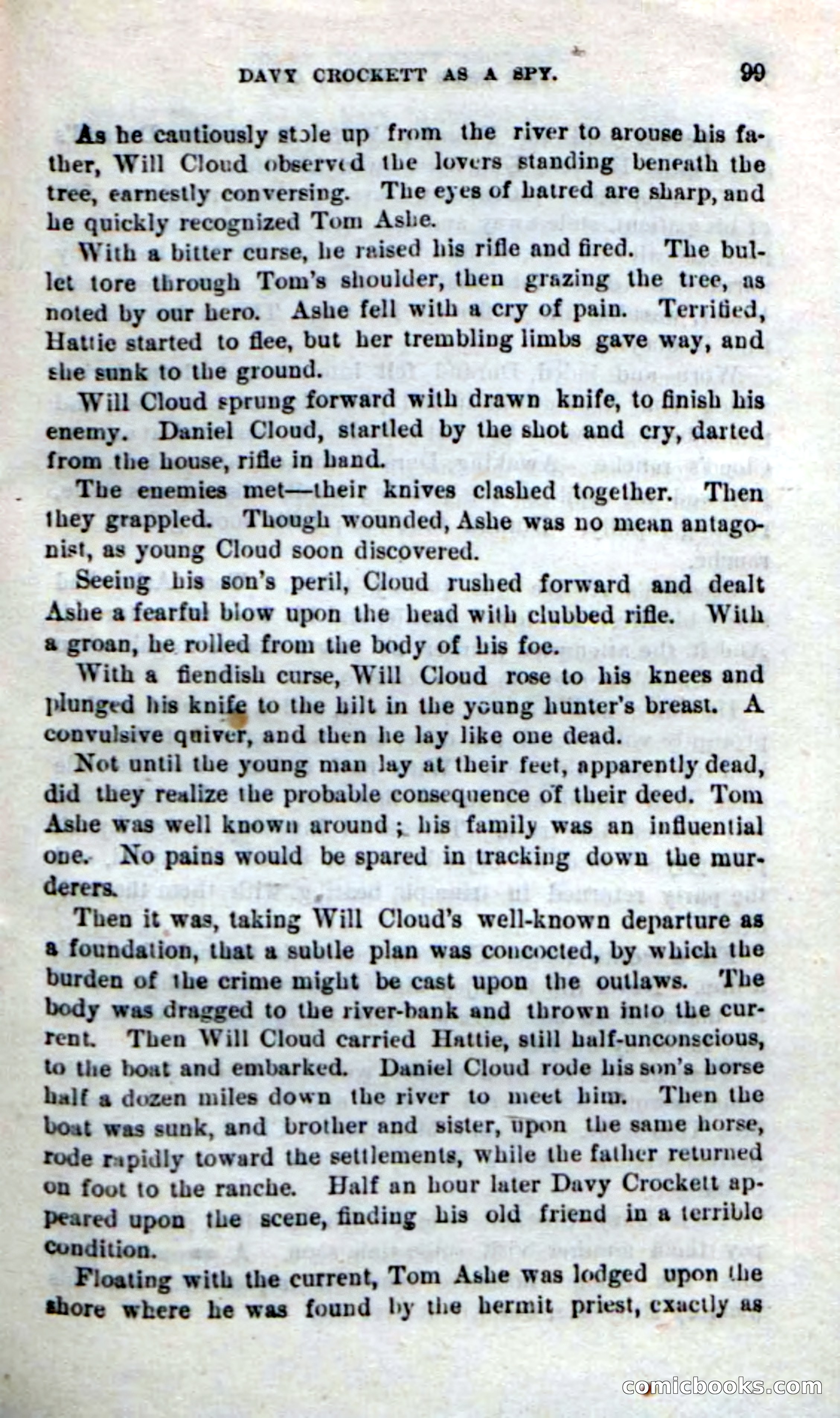 Beadle's New Dime Novels: The Bear-Hunter — page 95 of 100