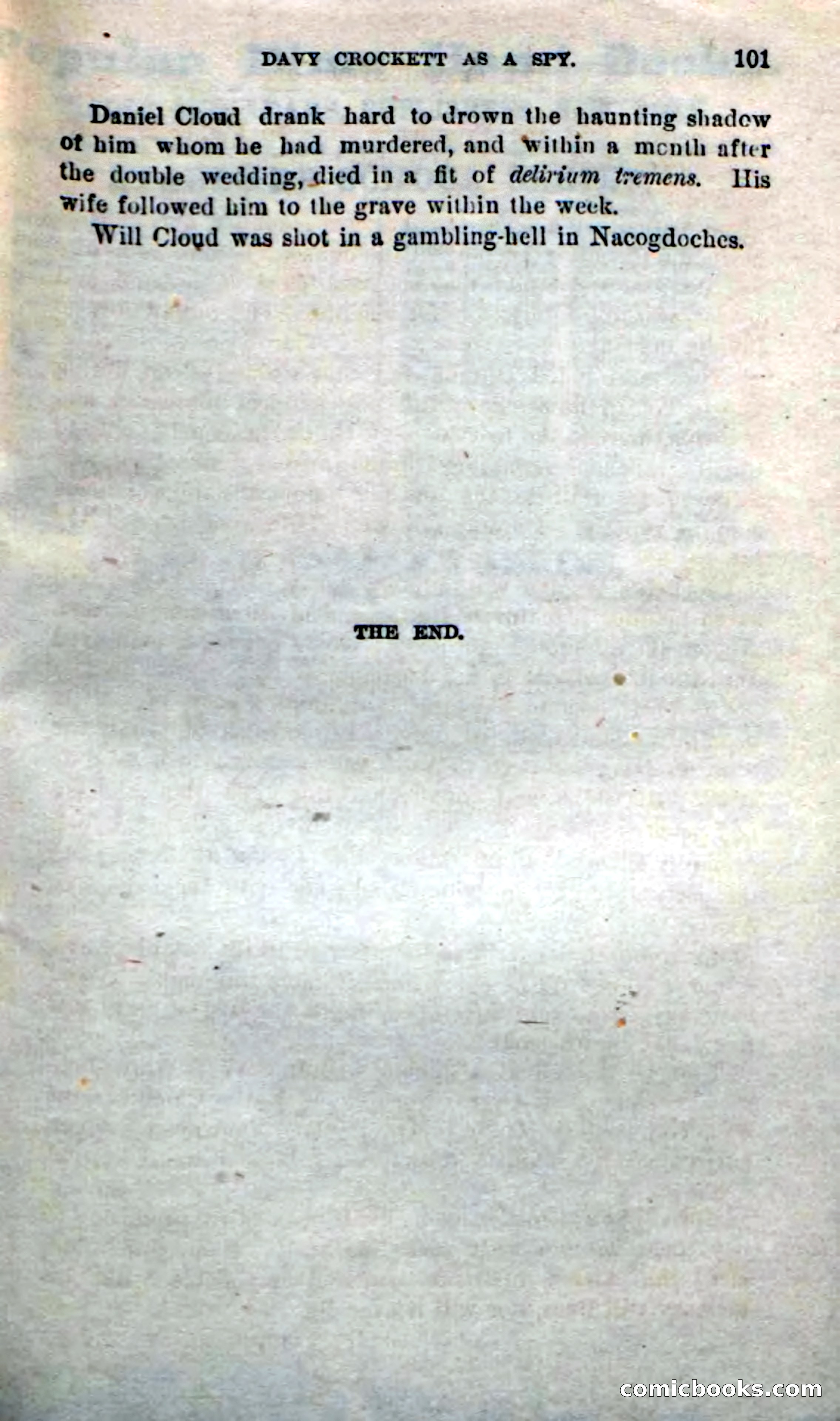 Beadle's New Dime Novels: The Bear-Hunter — page 97 of 100