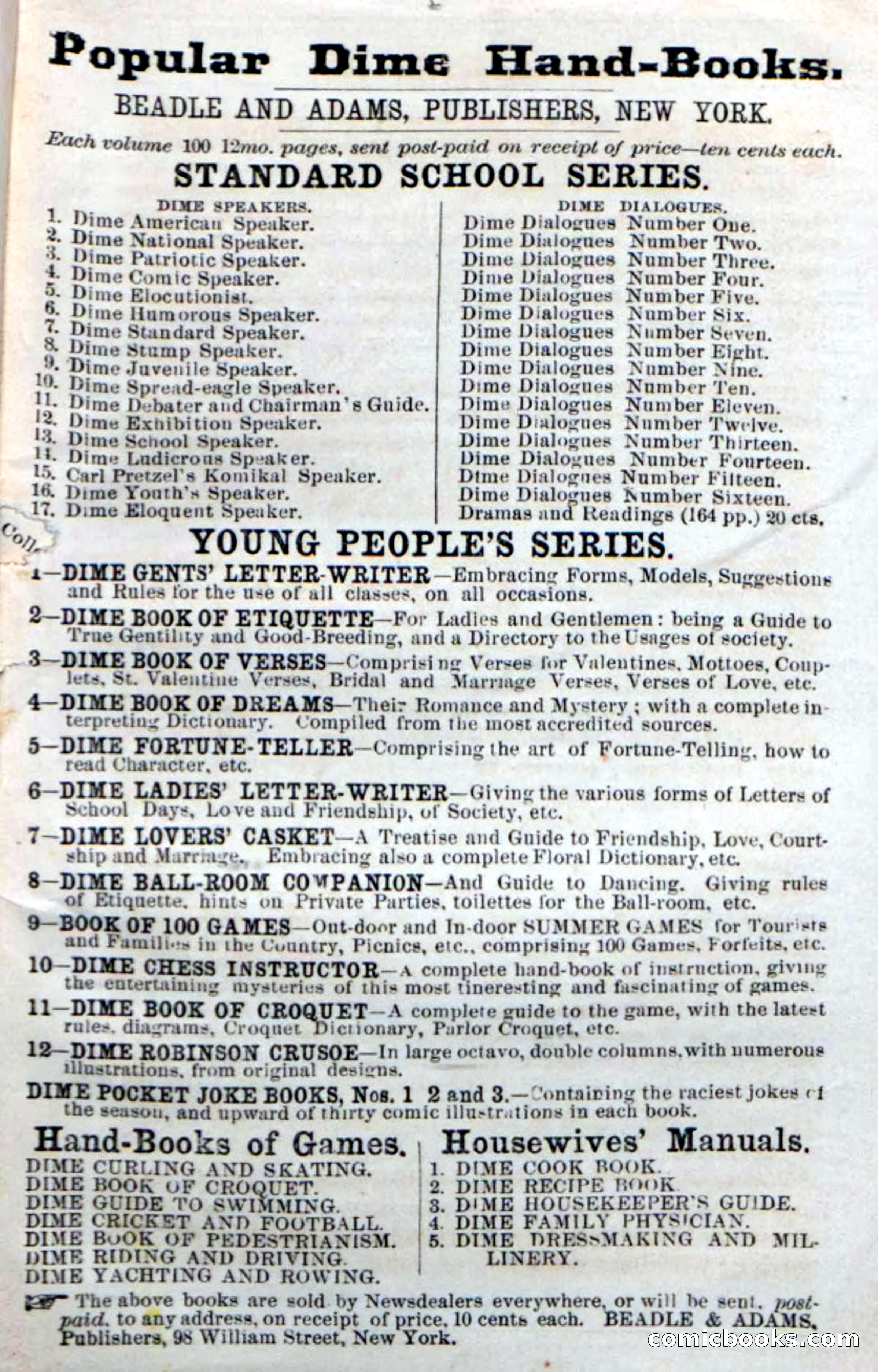 Beadle's New Dime Novels: The Bear-Hunter — page 99 of 100