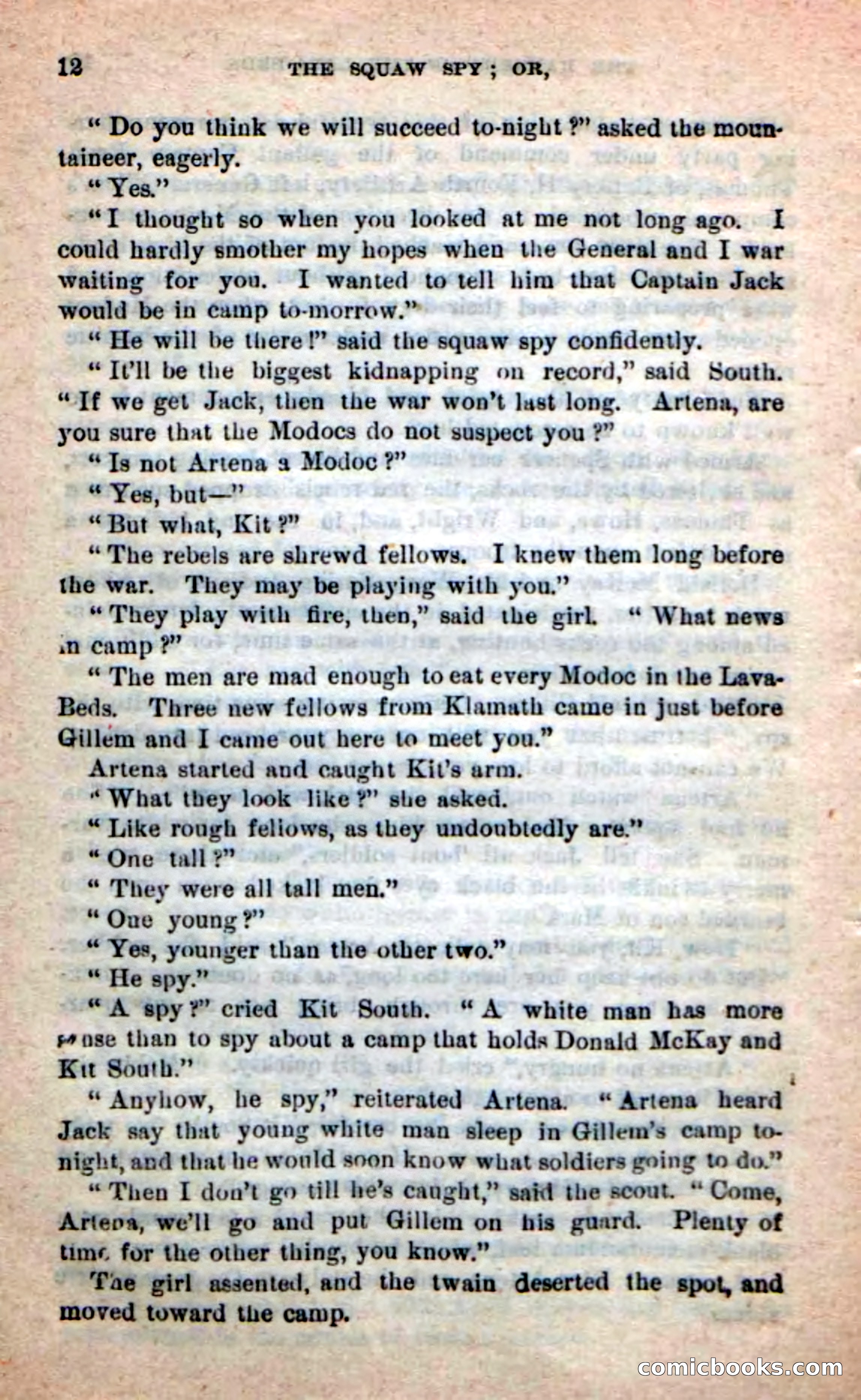 The Squaw Spy — page 8 of 100
