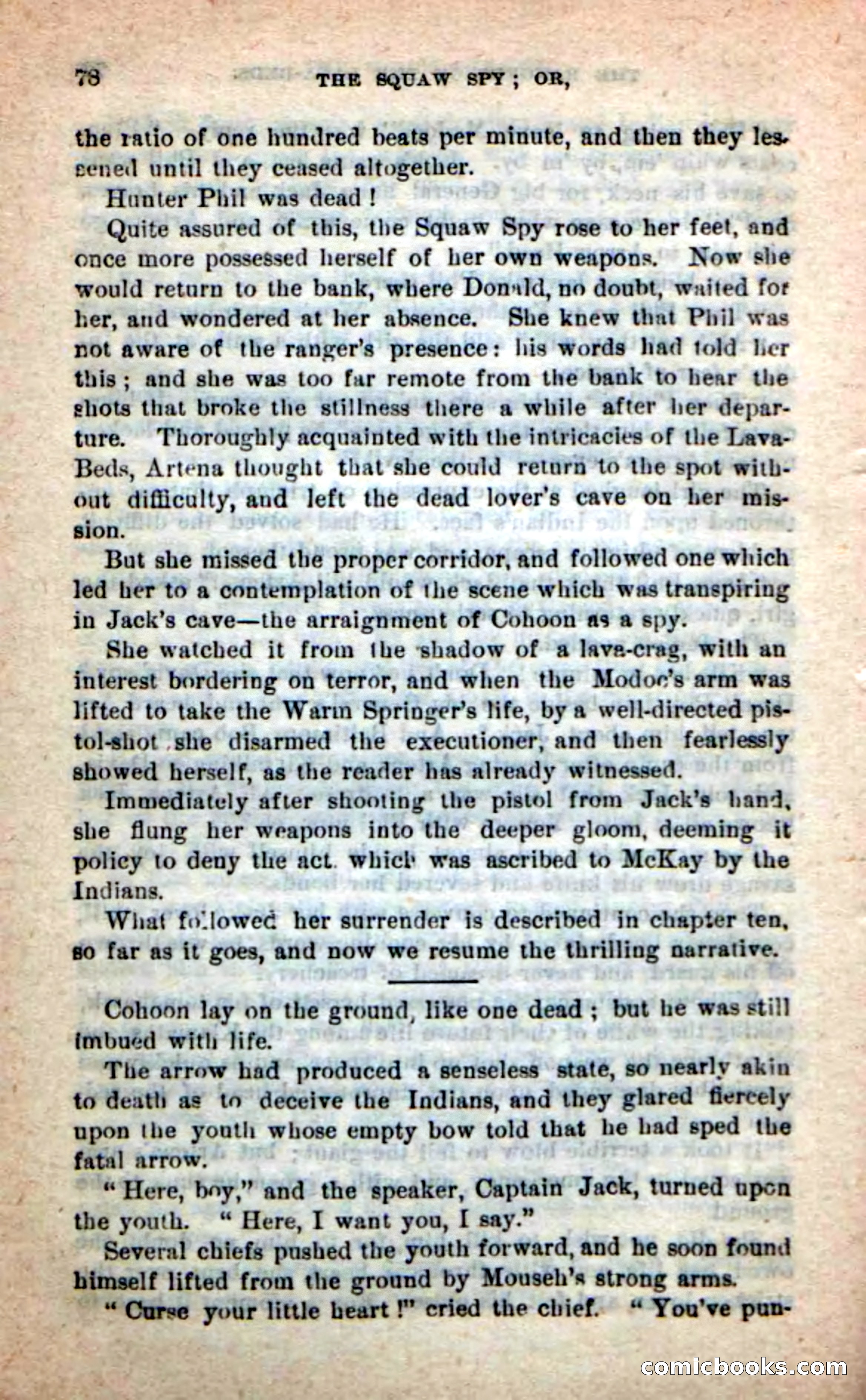 The Squaw Spy — page 74 of 100