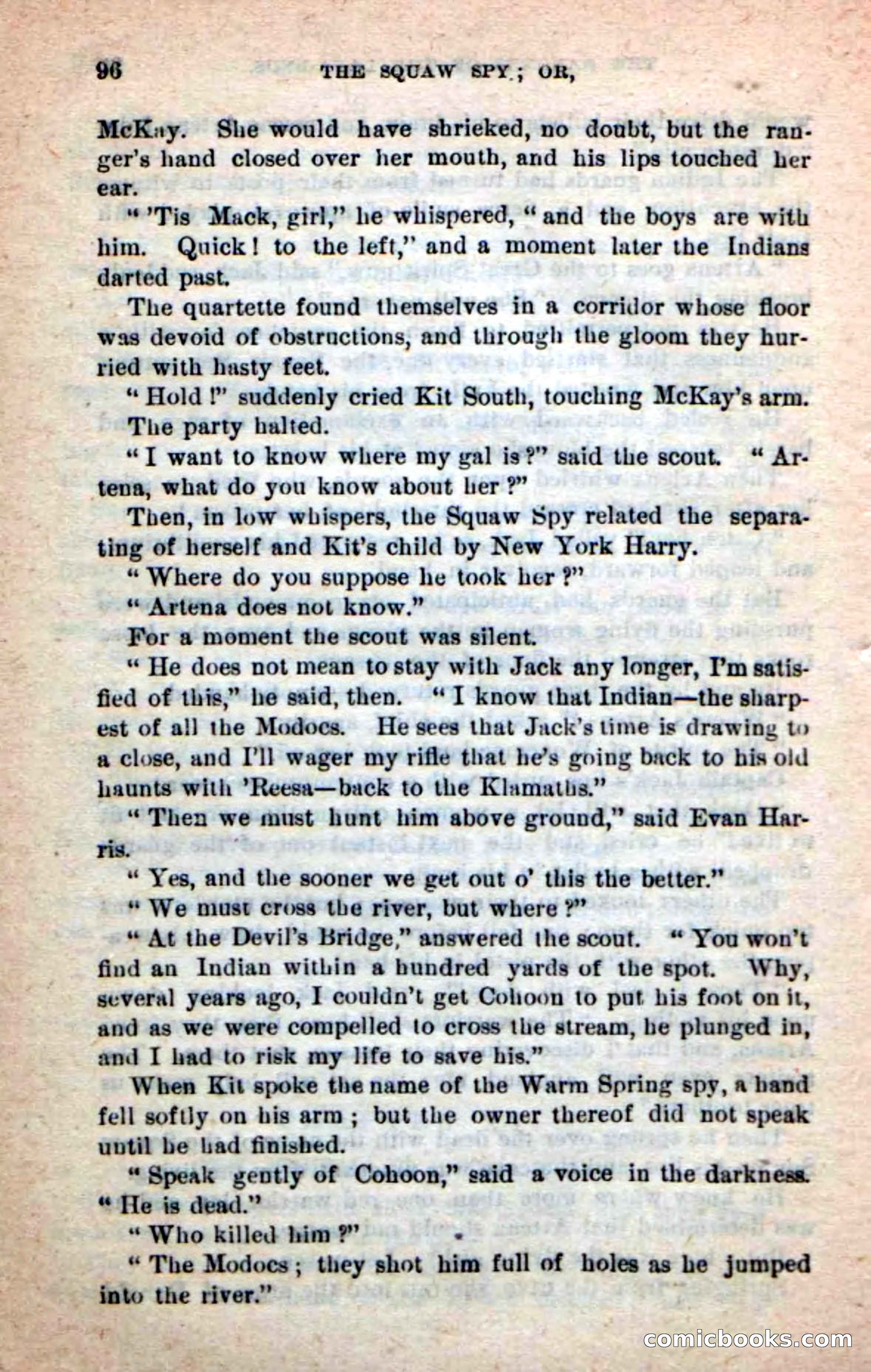 The Squaw Spy — page 92 of 100