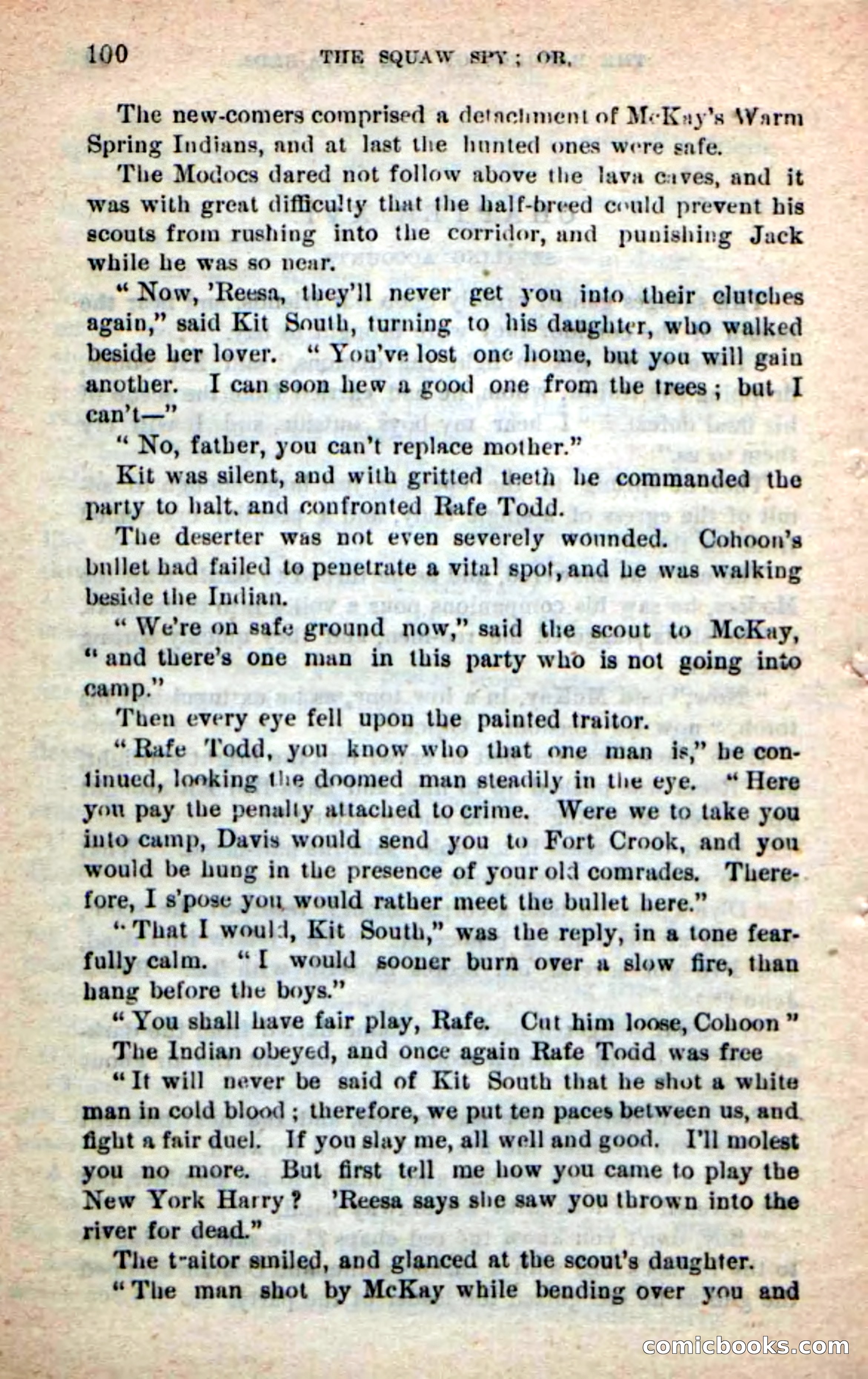 The Squaw Spy — page 96 of 100
