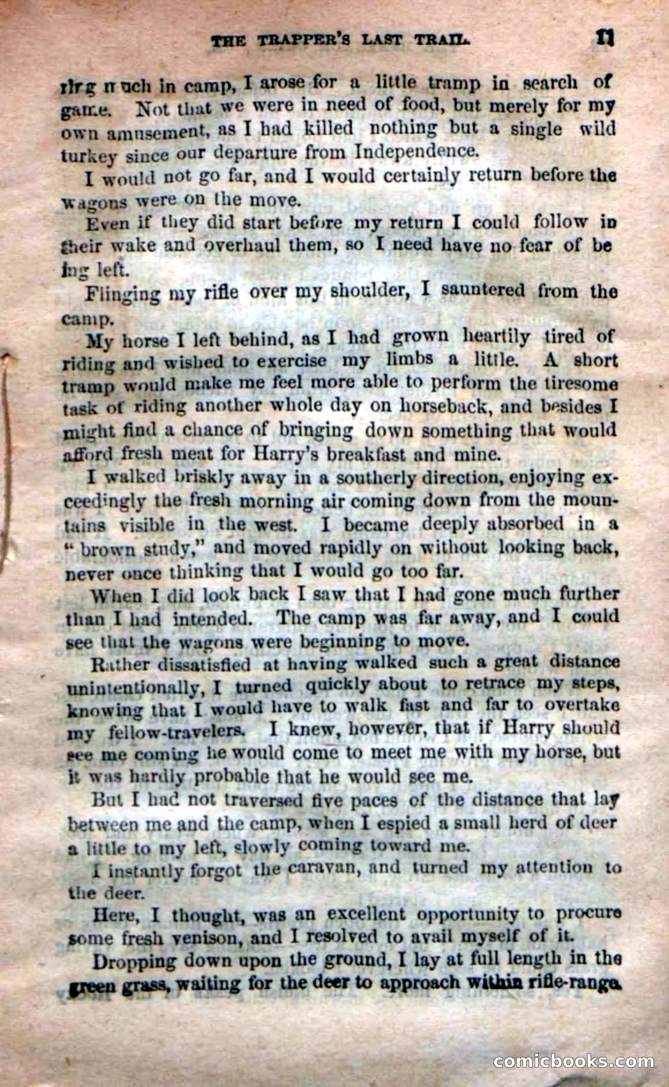 Beadle's New Dime Novels: 'Kirke, the Renegade' — page 7 of 100