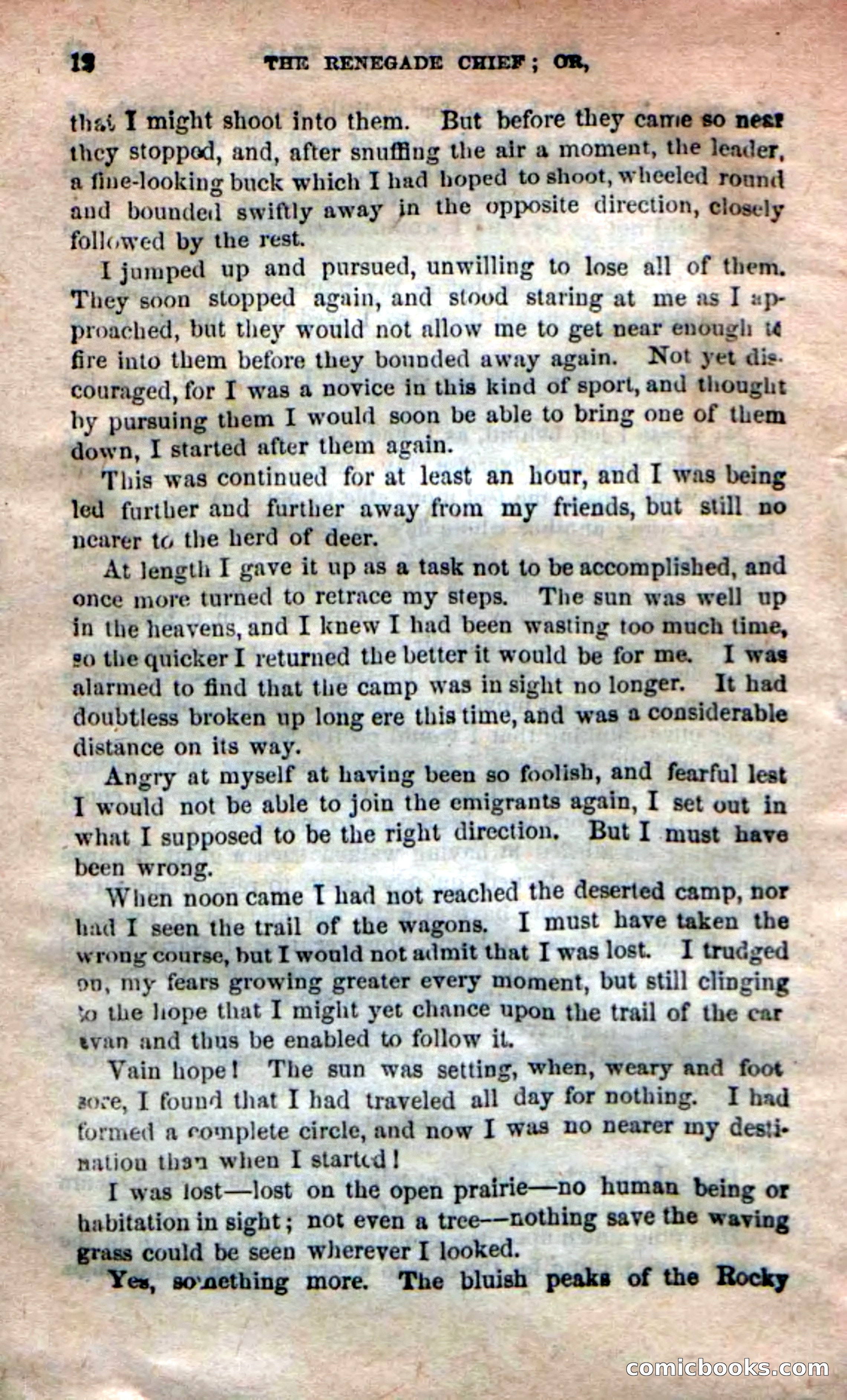 Beadle's New Dime Novels: 'Kirke, the Renegade' — page 8 of 100