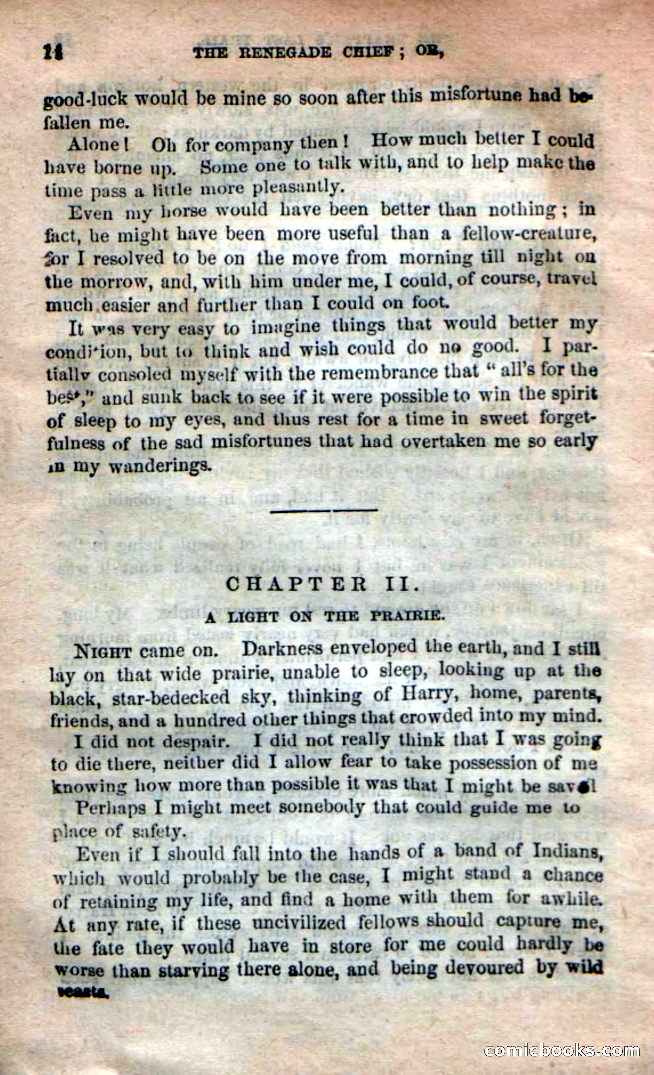 Beadle's New Dime Novels: 'Kirke, the Renegade' — page 10 of 100