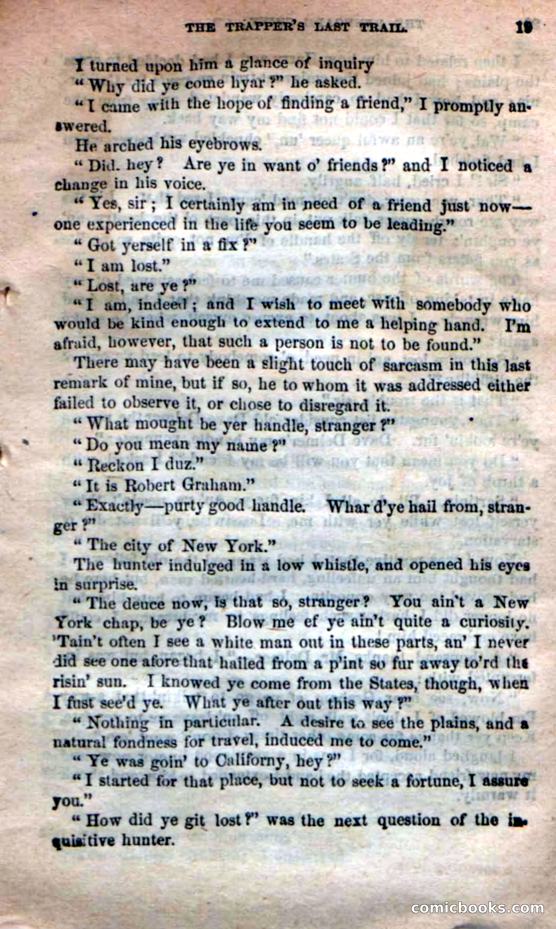 Beadle's New Dime Novels: 'Kirke, the Renegade' — page 15 of 100