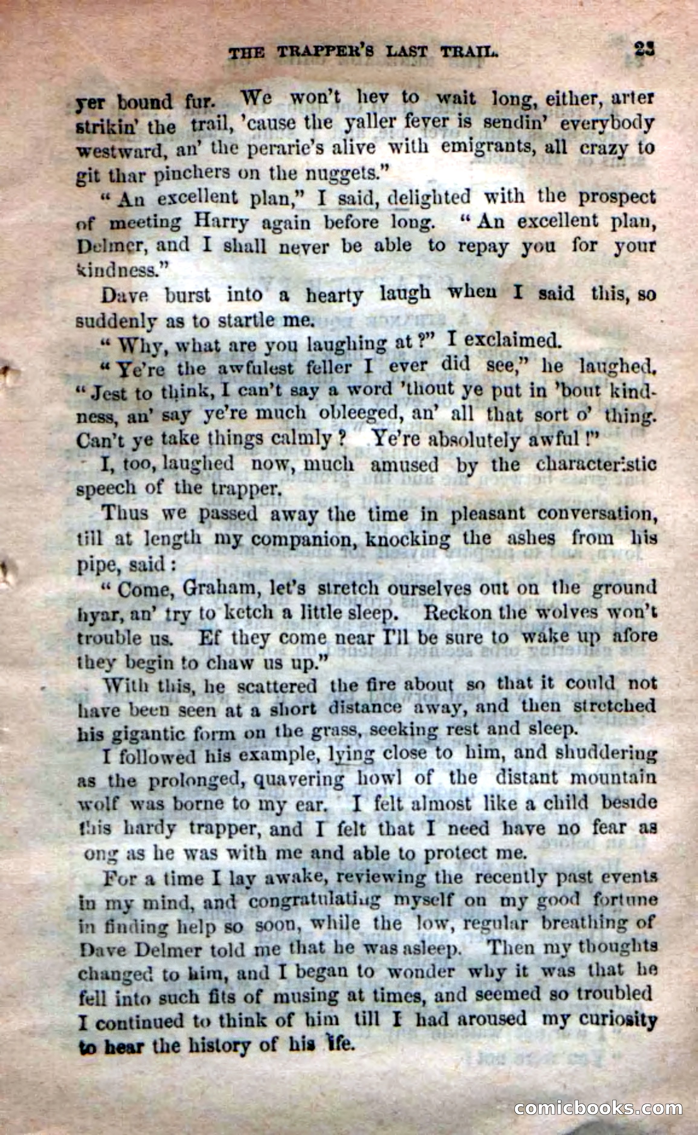 Beadle's New Dime Novels: 'Kirke, the Renegade' — page 19 of 100