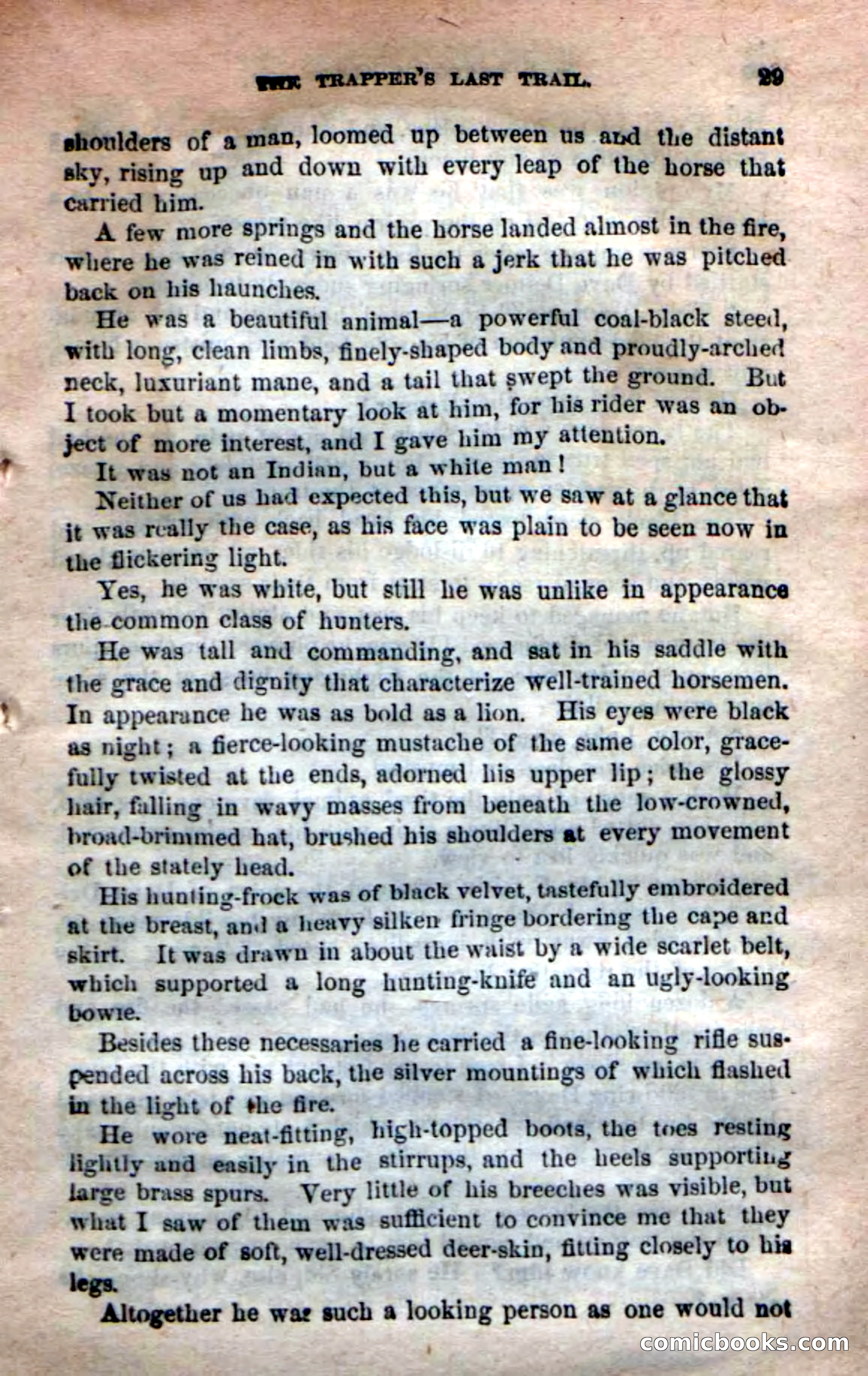 Beadle's New Dime Novels: 'Kirke, the Renegade' — page 25 of 100