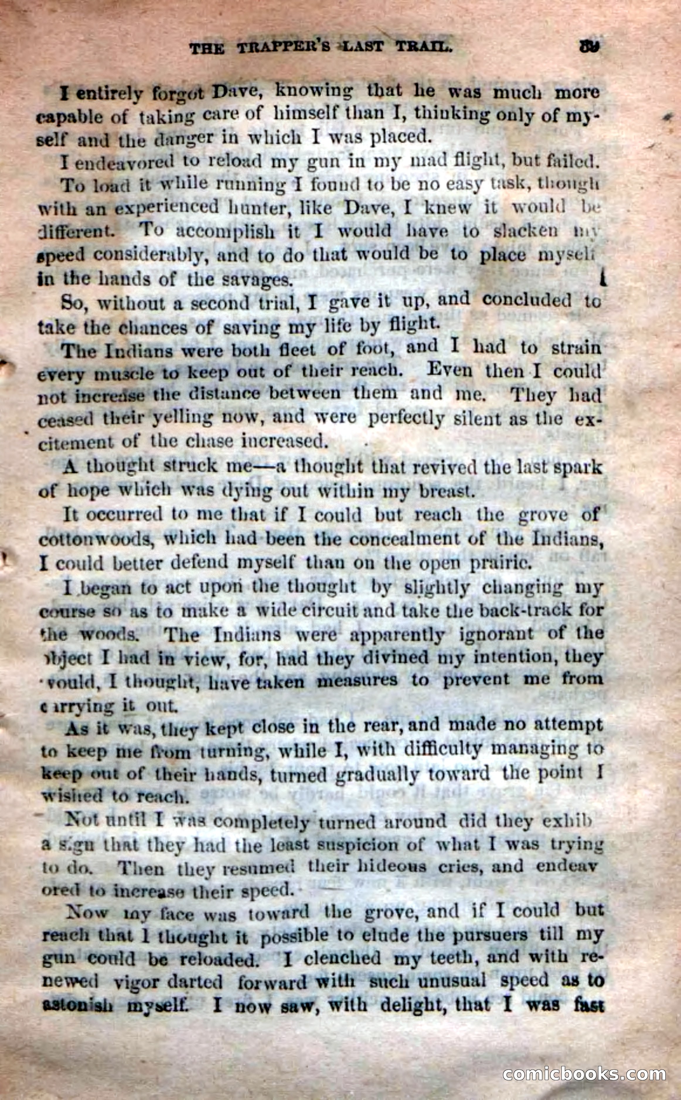 Beadle's New Dime Novels: 'Kirke, the Renegade' — page 35 of 100