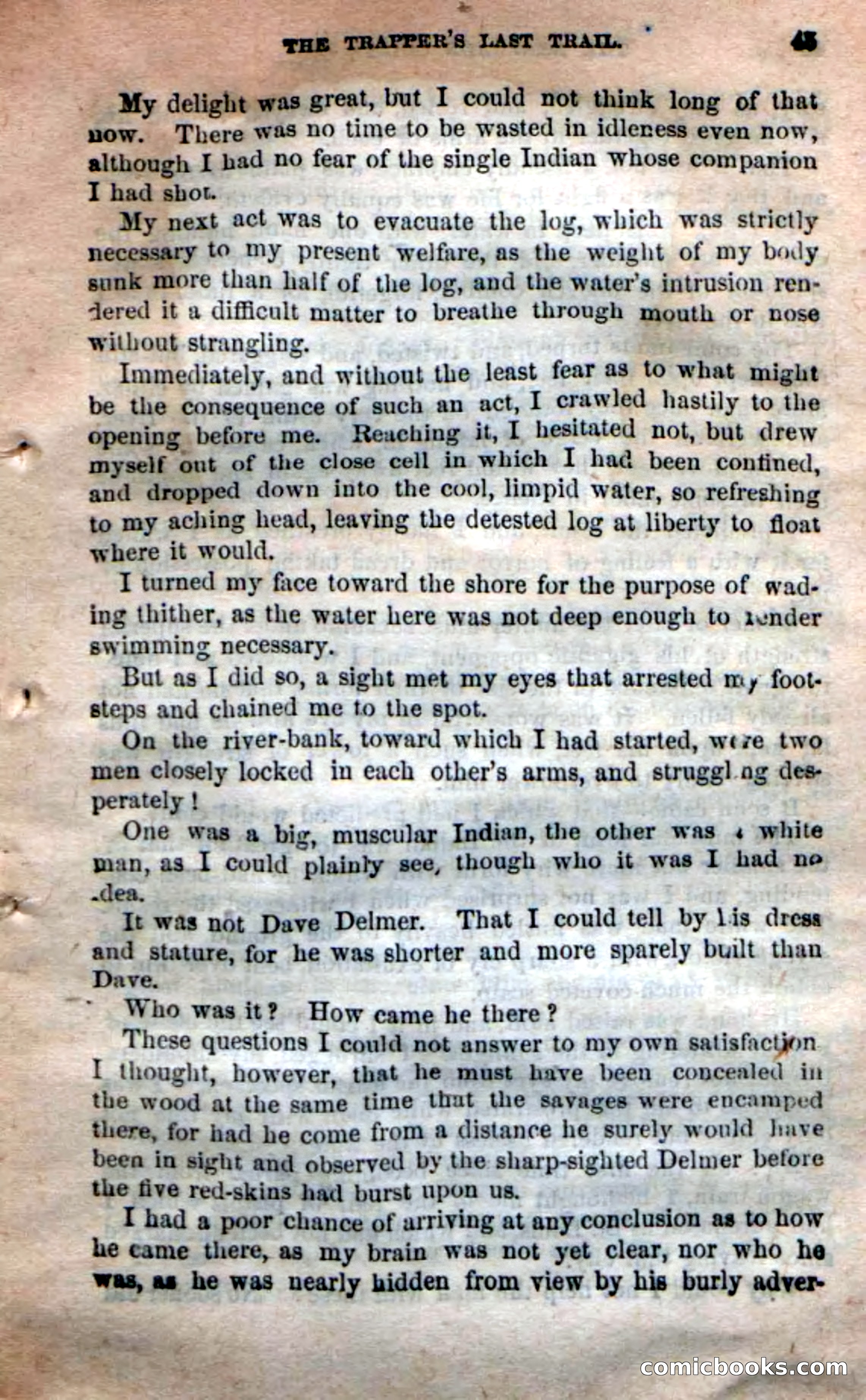 Beadle's New Dime Novels: 'Kirke, the Renegade' — page 41 of 100