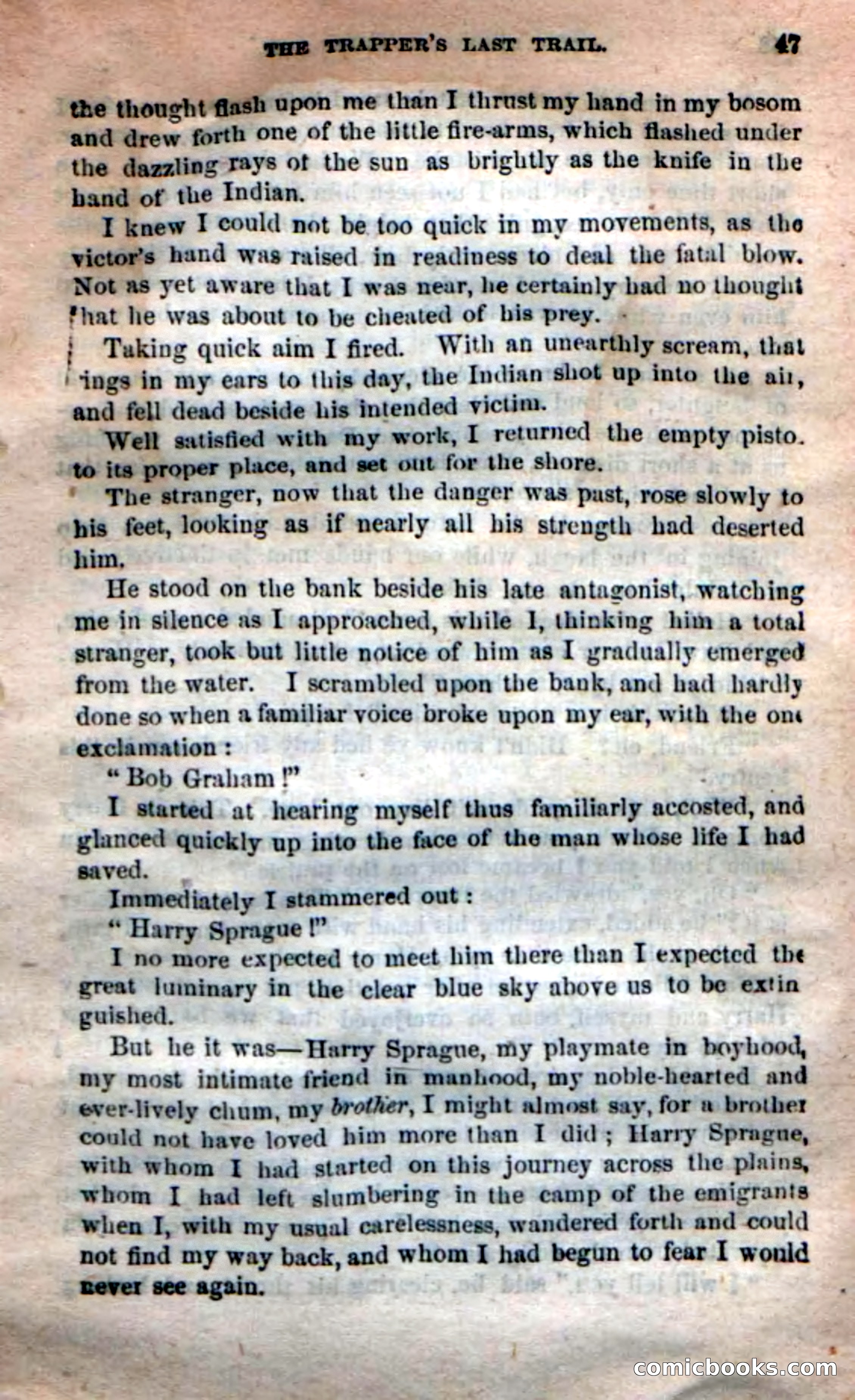 Beadle's New Dime Novels: 'Kirke, the Renegade' — page 43 of 100