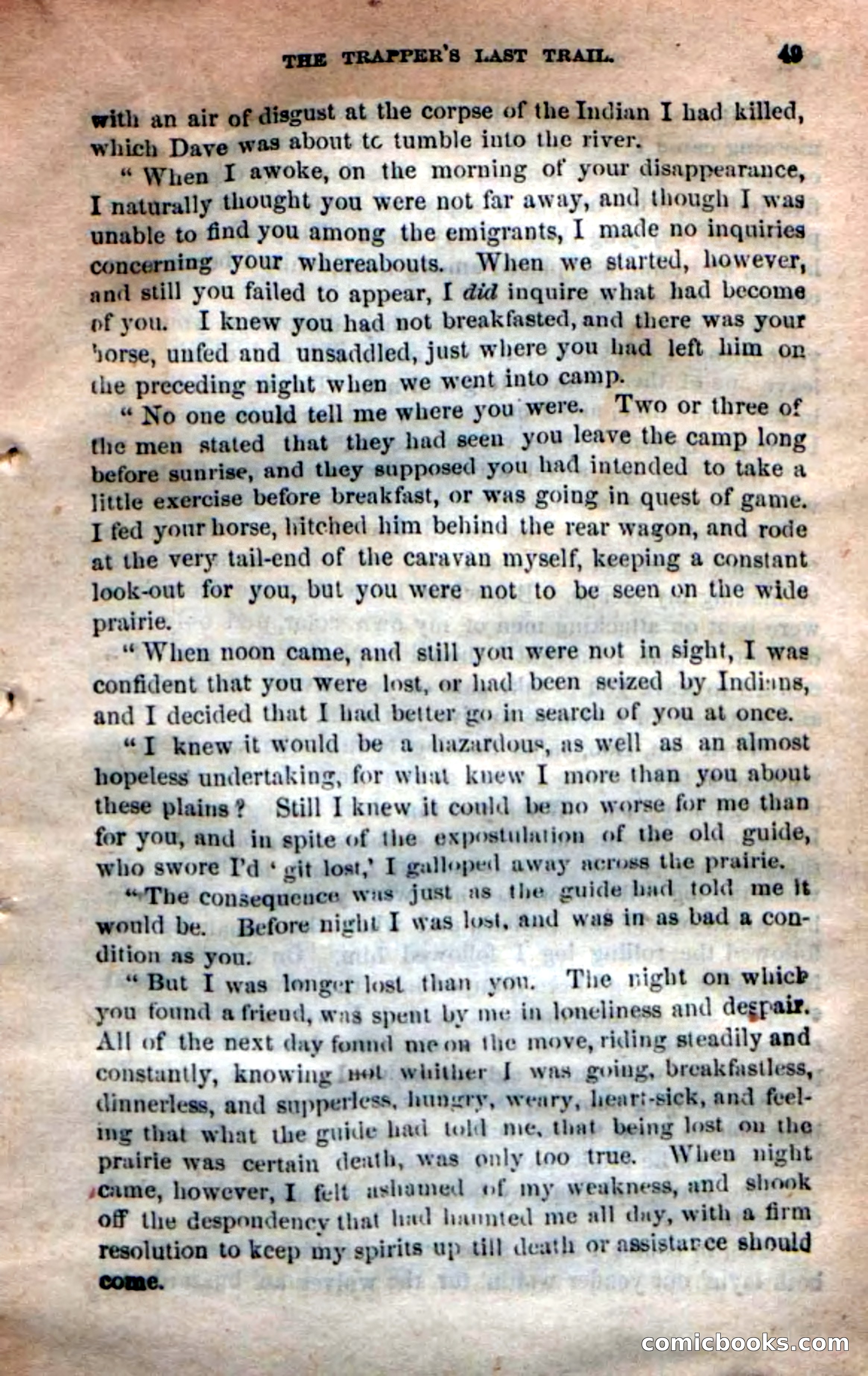 Beadle's New Dime Novels: 'Kirke, the Renegade' — page 45 of 100
