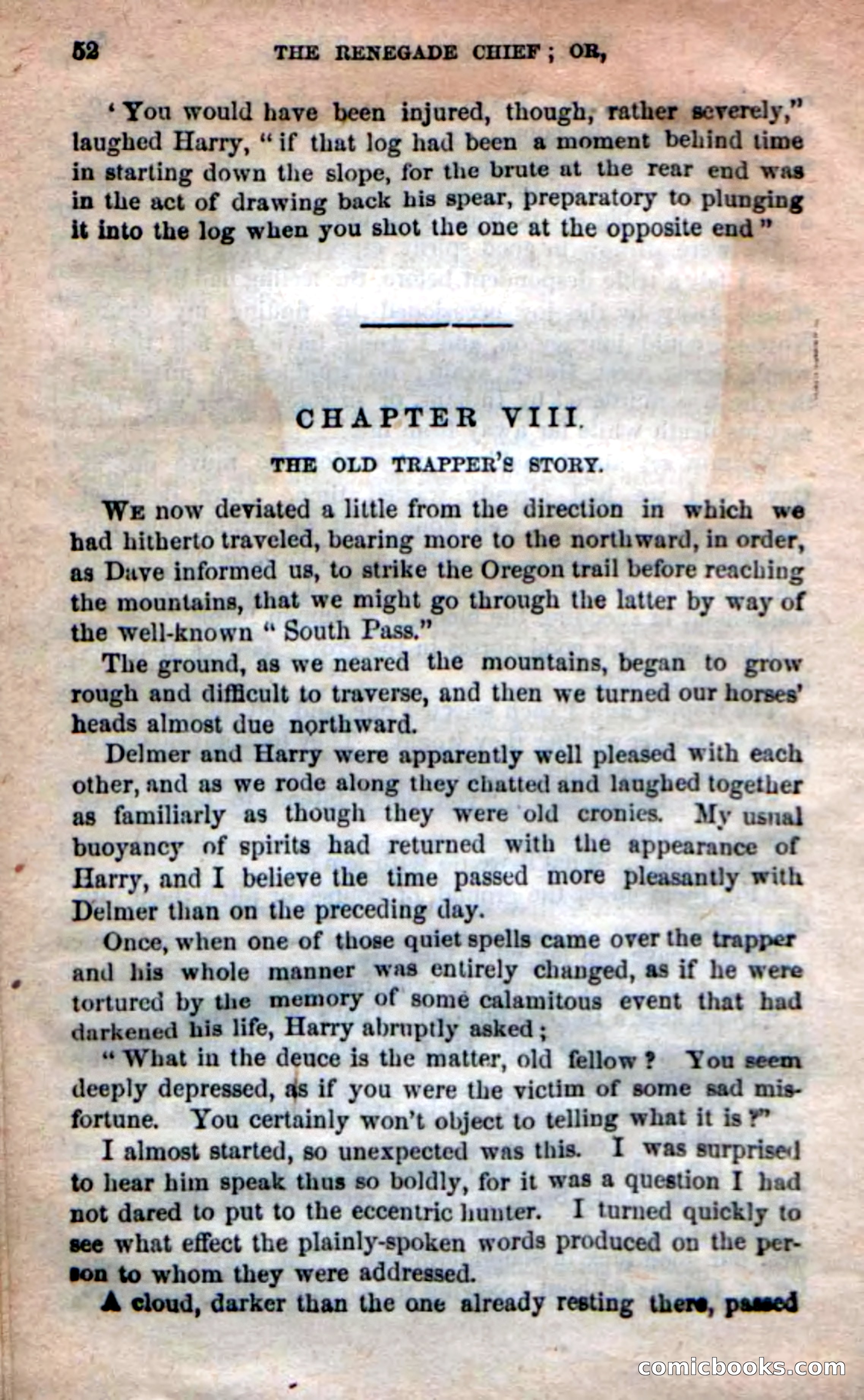 Beadle's New Dime Novels: 'Kirke, the Renegade' — page 48 of 100
