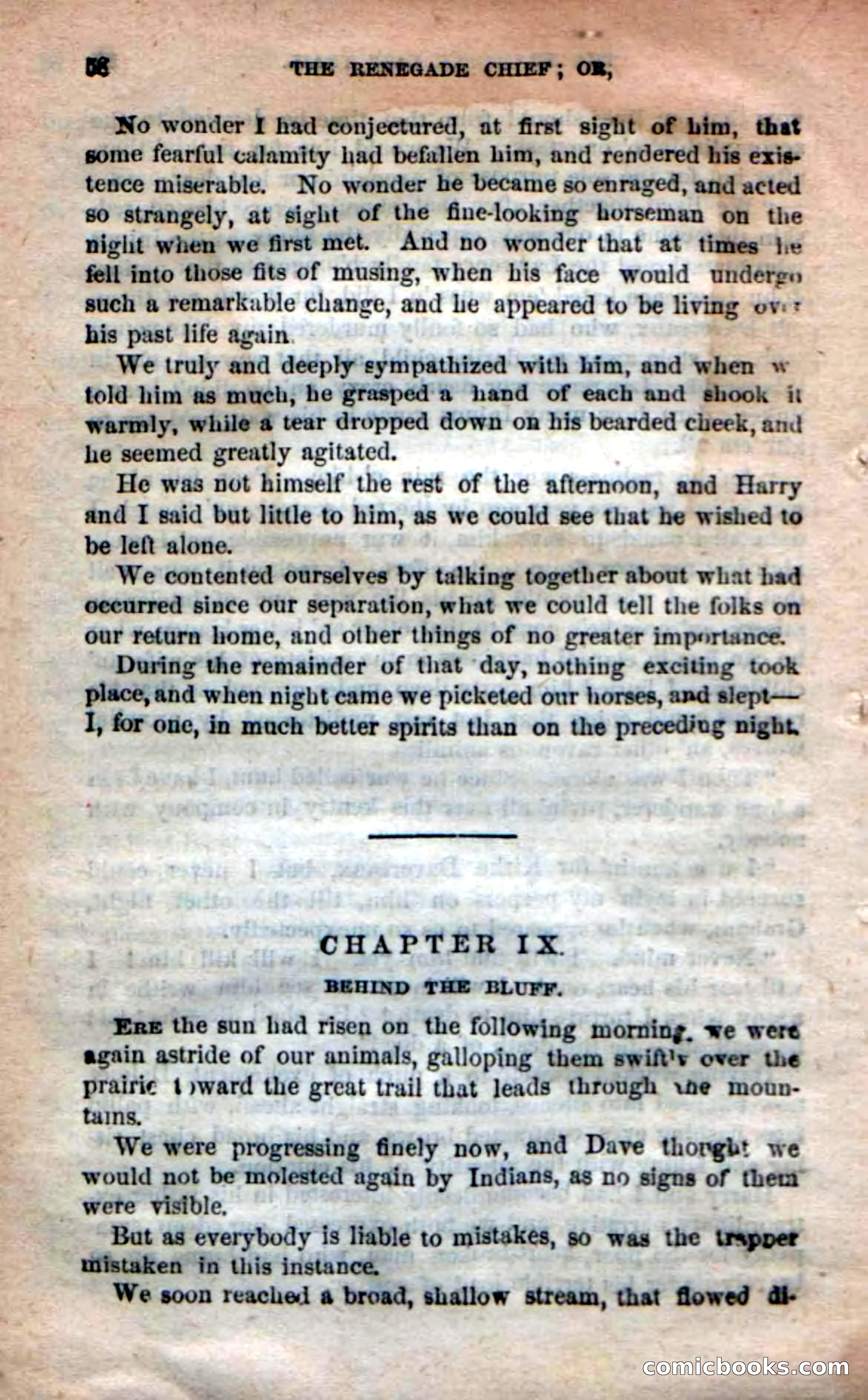 Beadle's New Dime Novels: 'Kirke, the Renegade' — page 54 of 100