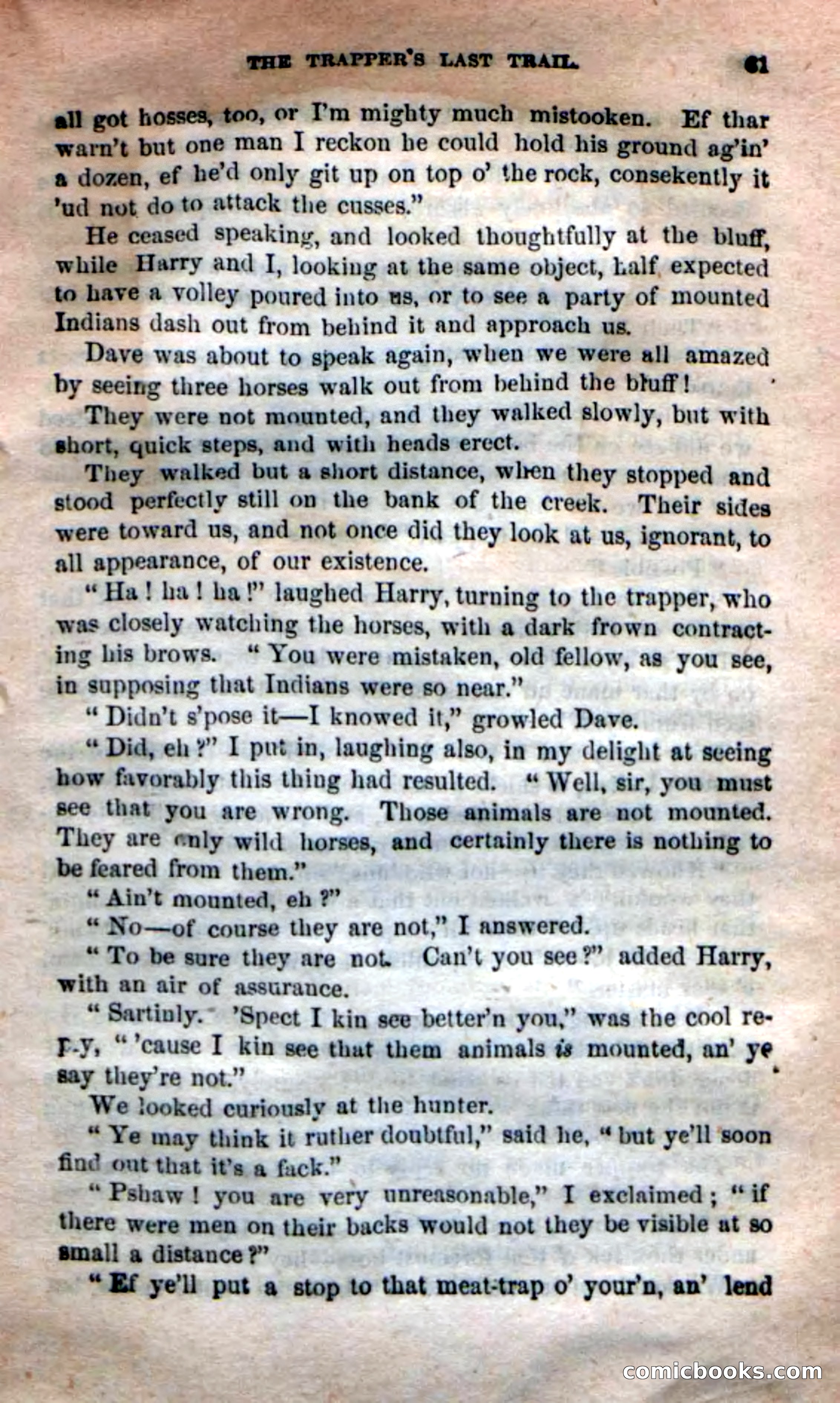 Beadle's New Dime Novels: 'Kirke, the Renegade' — page 57 of 100