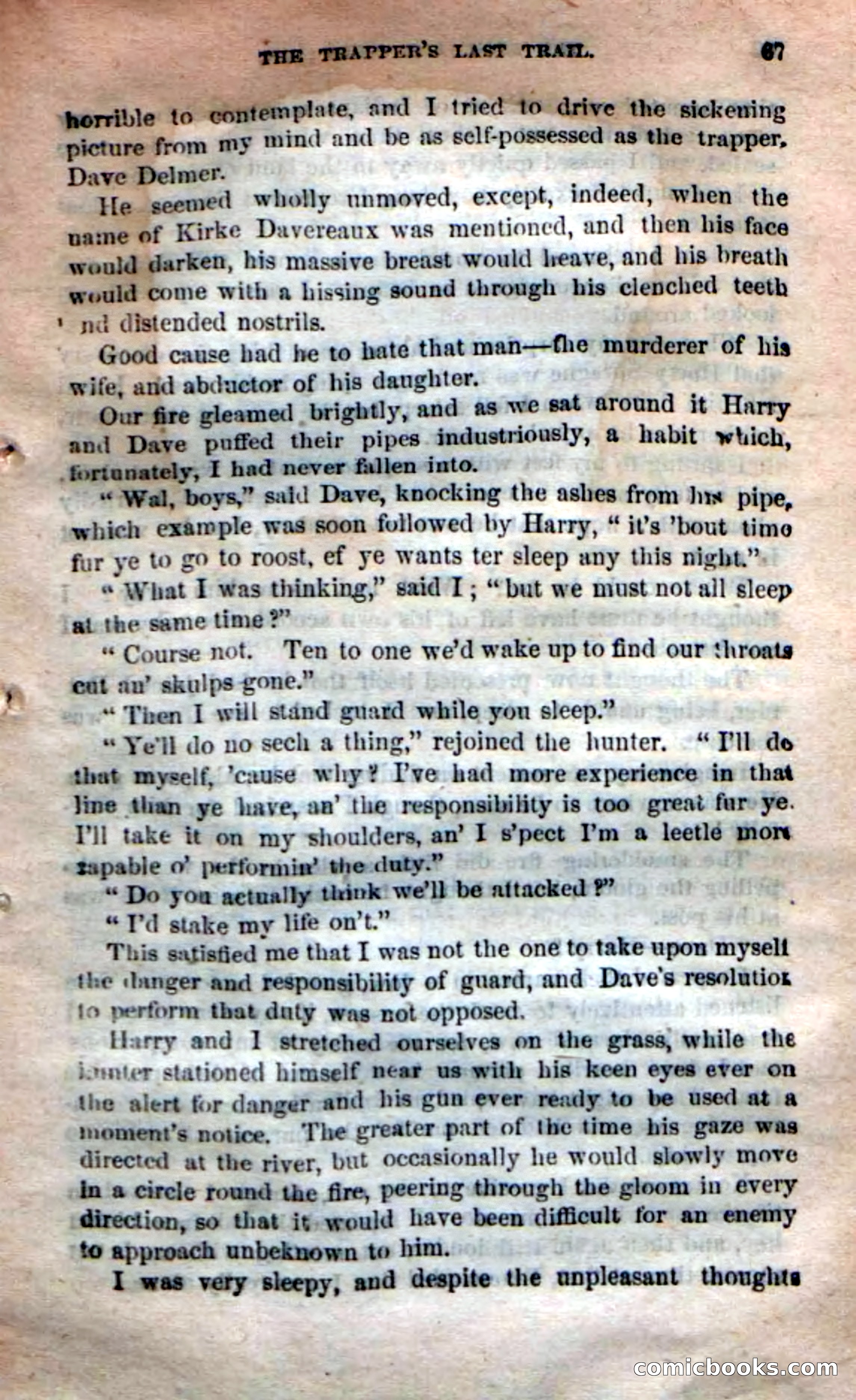 Beadle's New Dime Novels: 'Kirke, the Renegade' — page 63 of 100