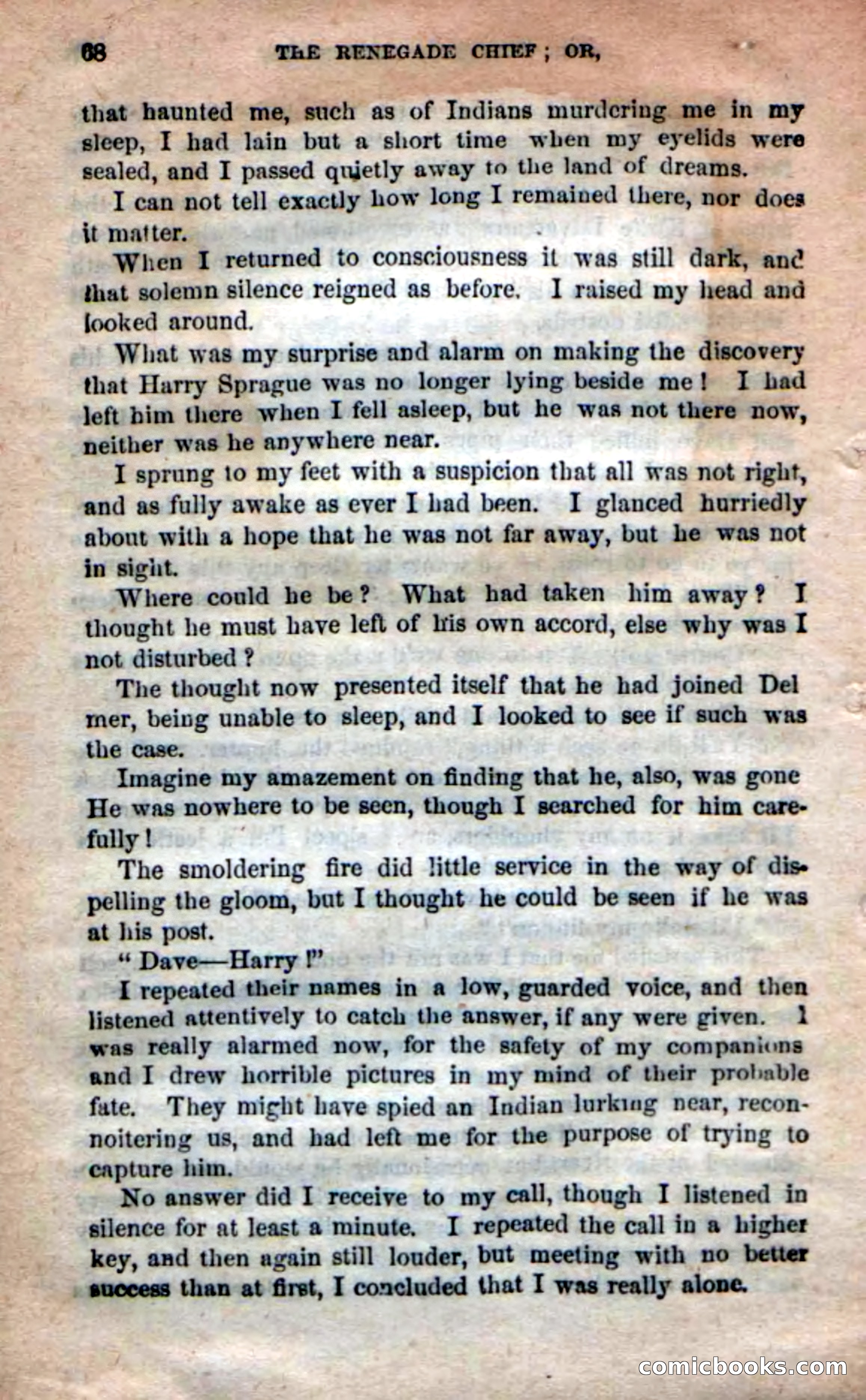 Beadle's New Dime Novels: 'Kirke, the Renegade' — page 64 of 100