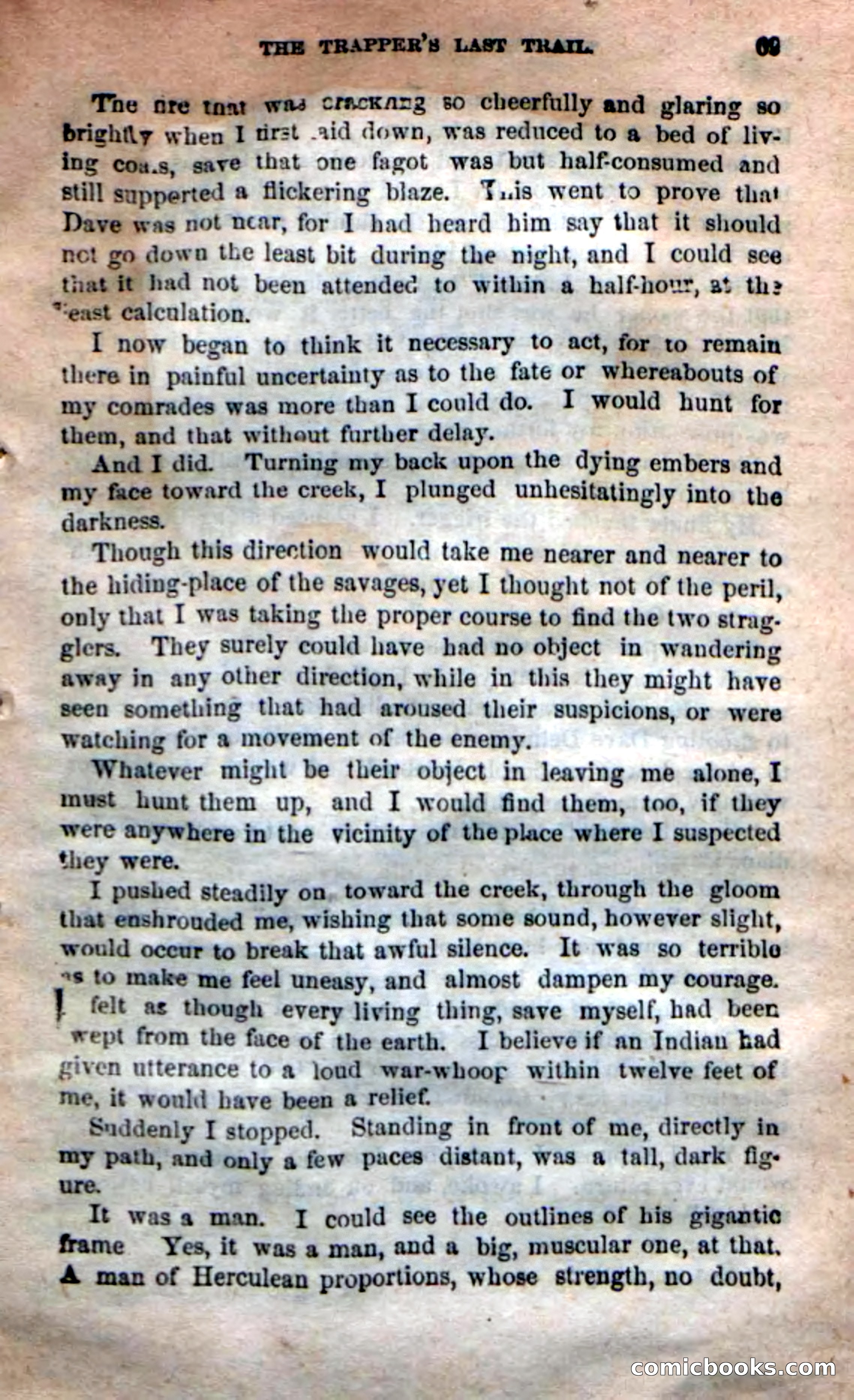 Beadle's New Dime Novels: 'Kirke, the Renegade' — page 65 of 100