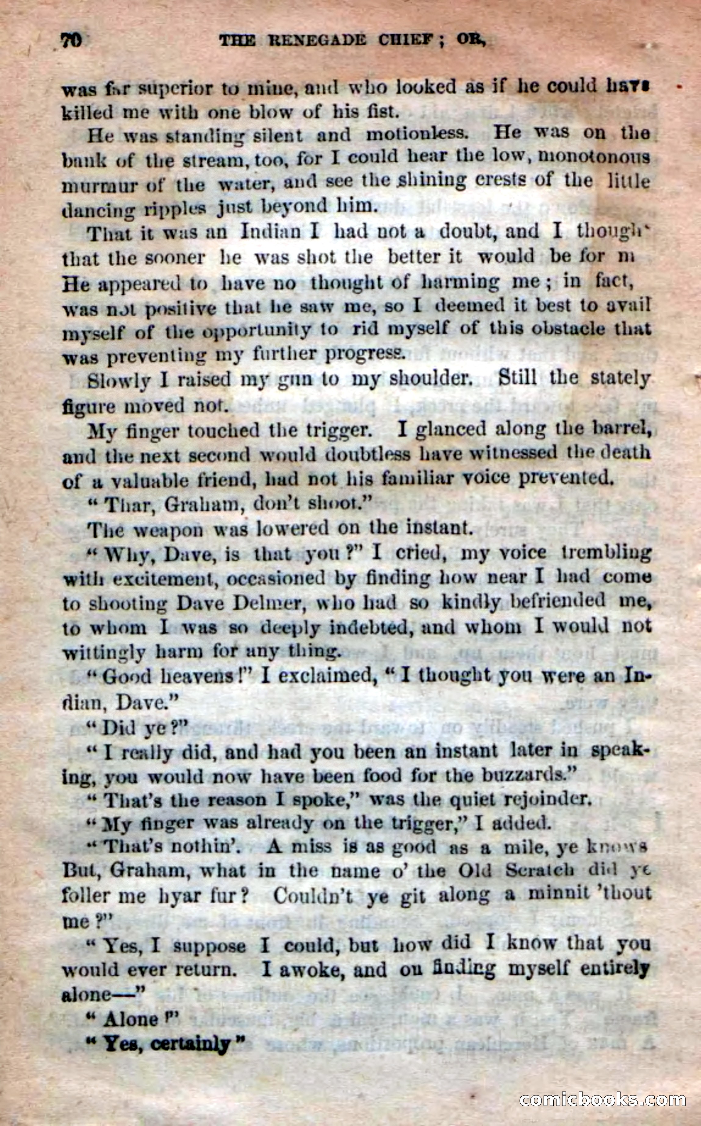 Beadle's New Dime Novels: 'Kirke, the Renegade' — page 66 of 100