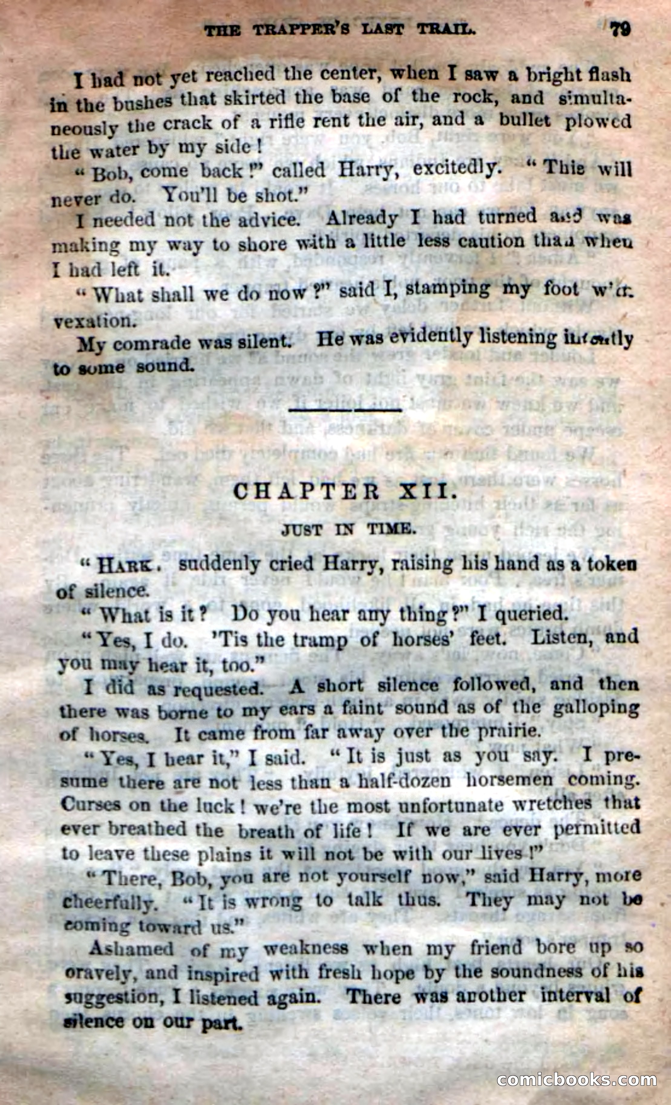 Beadle's New Dime Novels: 'Kirke, the Renegade' — page 75 of 100