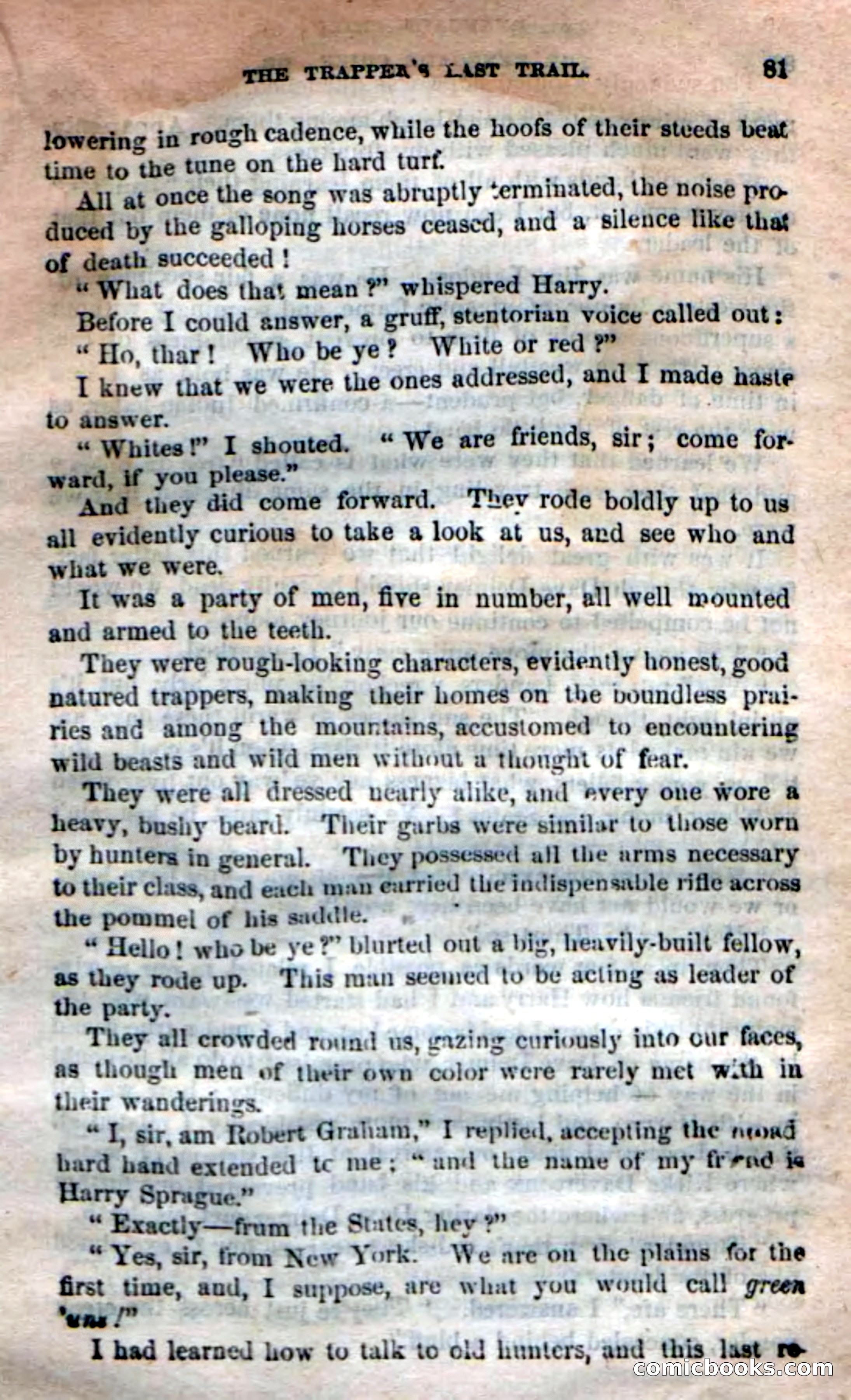 Beadle's New Dime Novels: 'Kirke, the Renegade' — page 77 of 100