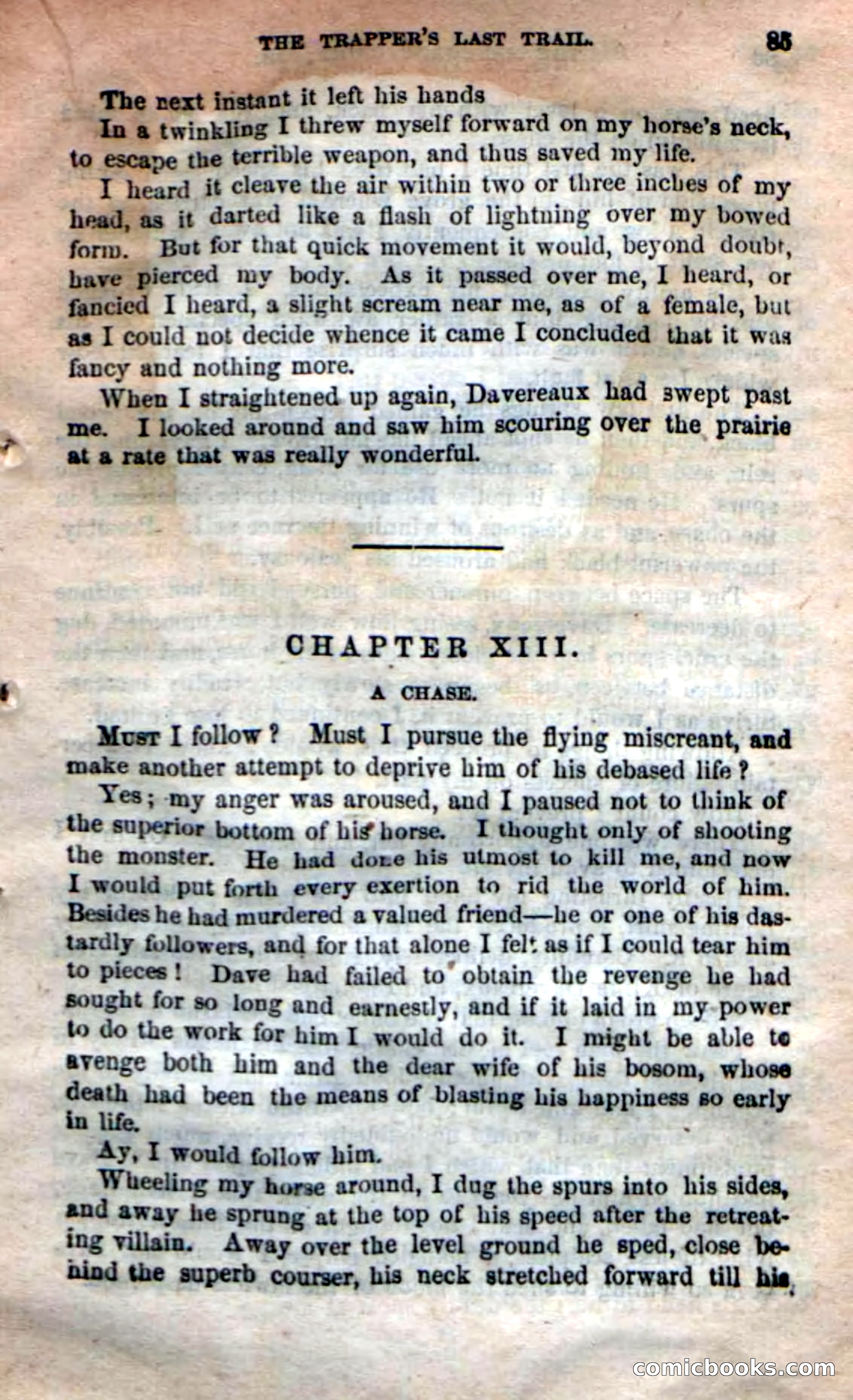 Beadle's New Dime Novels: 'Kirke, the Renegade' — page 81 of 100