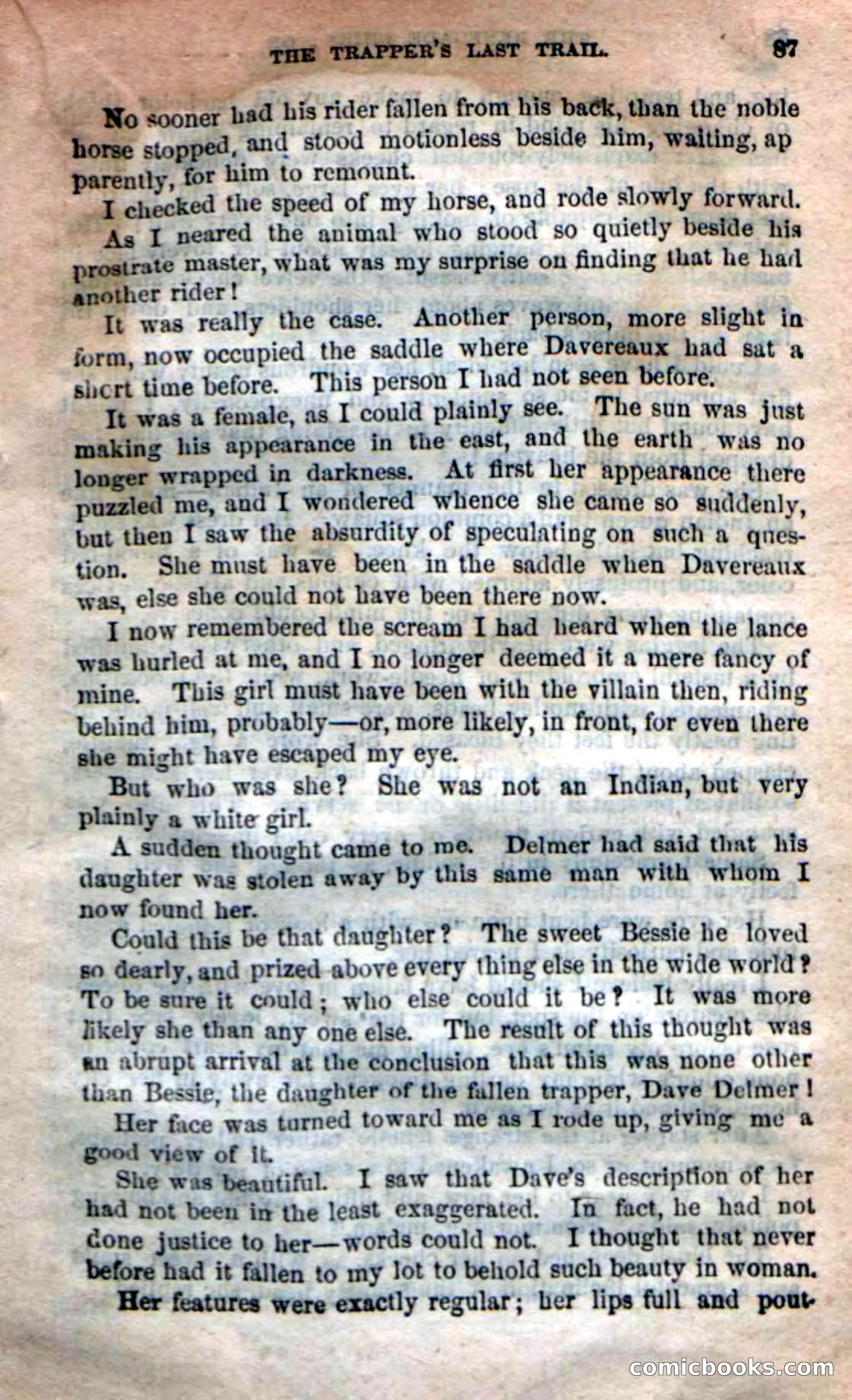 Beadle's New Dime Novels: 'Kirke, the Renegade' — page 83 of 100