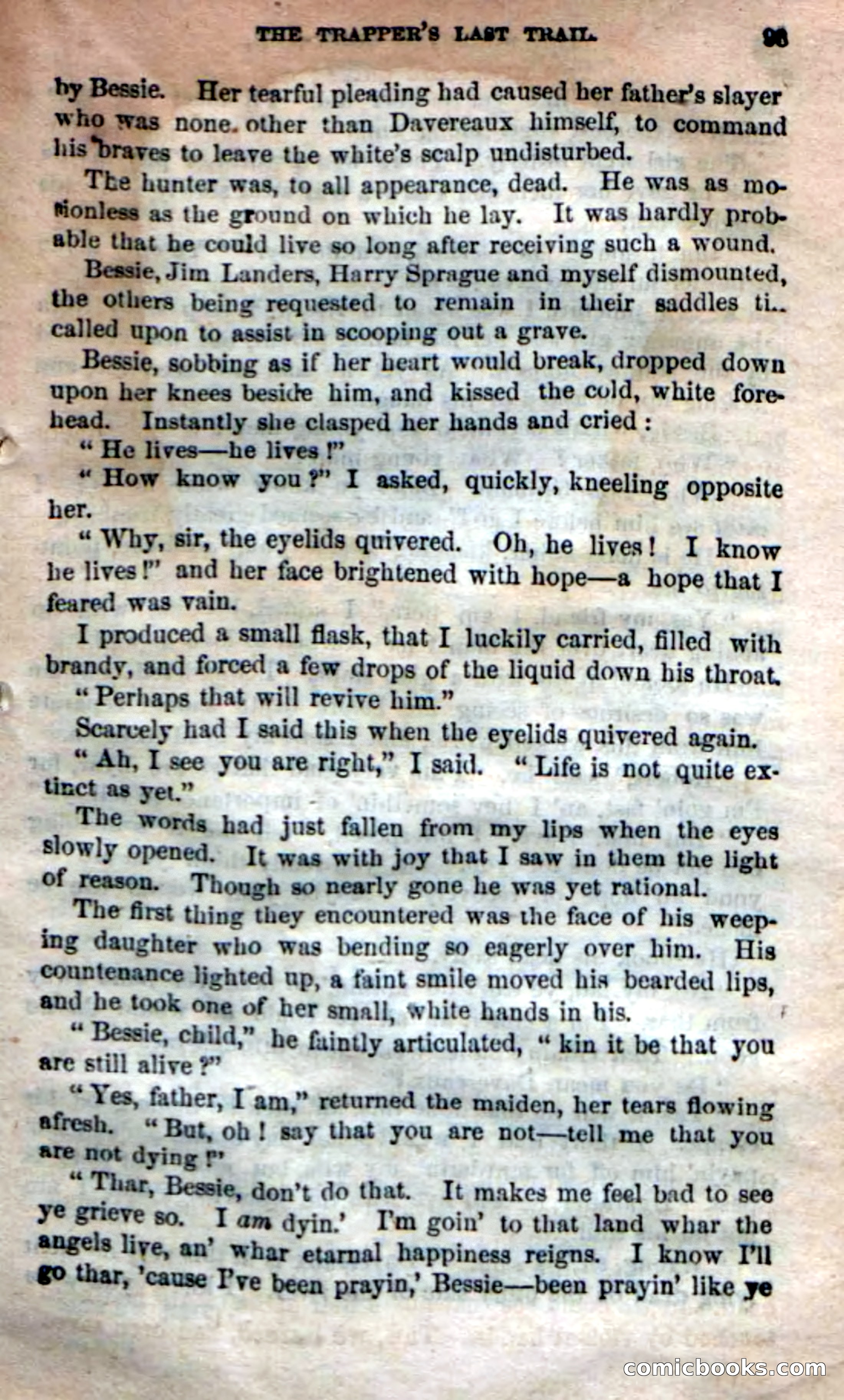 Beadle's New Dime Novels: 'Kirke, the Renegade' — page 89 of 100