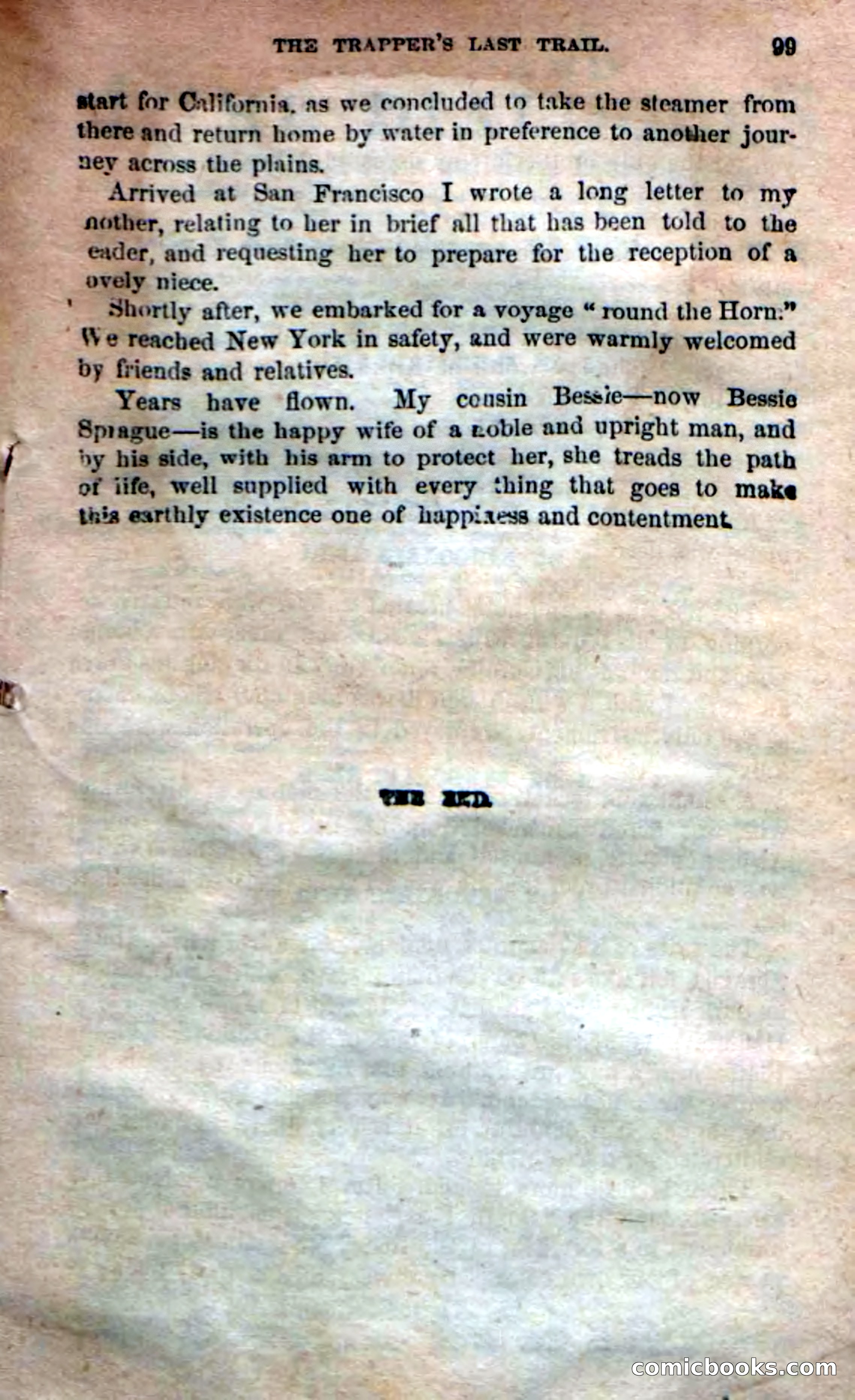 Beadle's New Dime Novels: 'Kirke, the Renegade' — page 95 of 100