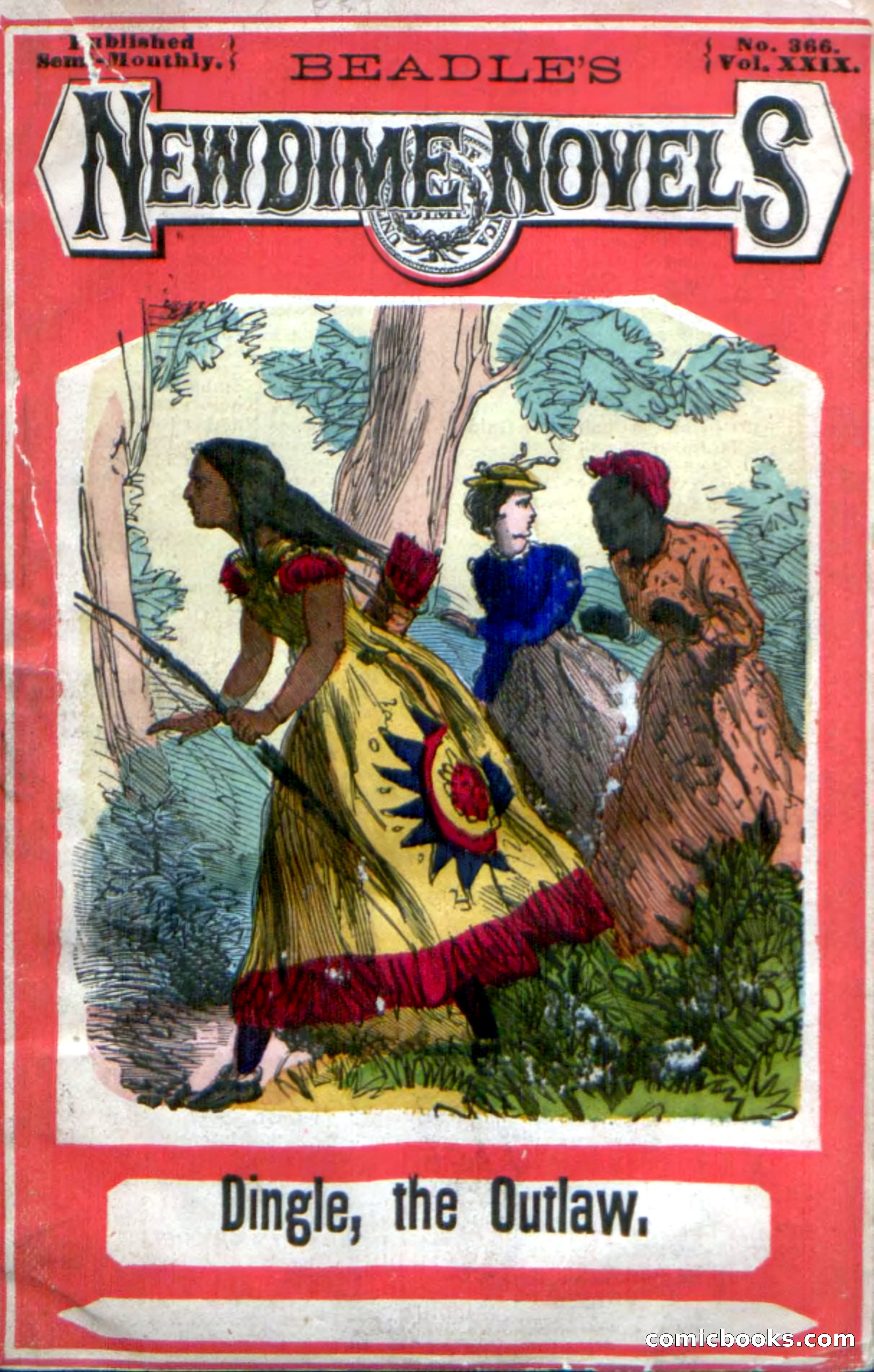Beadle's New Dime Novels: 'Dingle, the Outlaw'