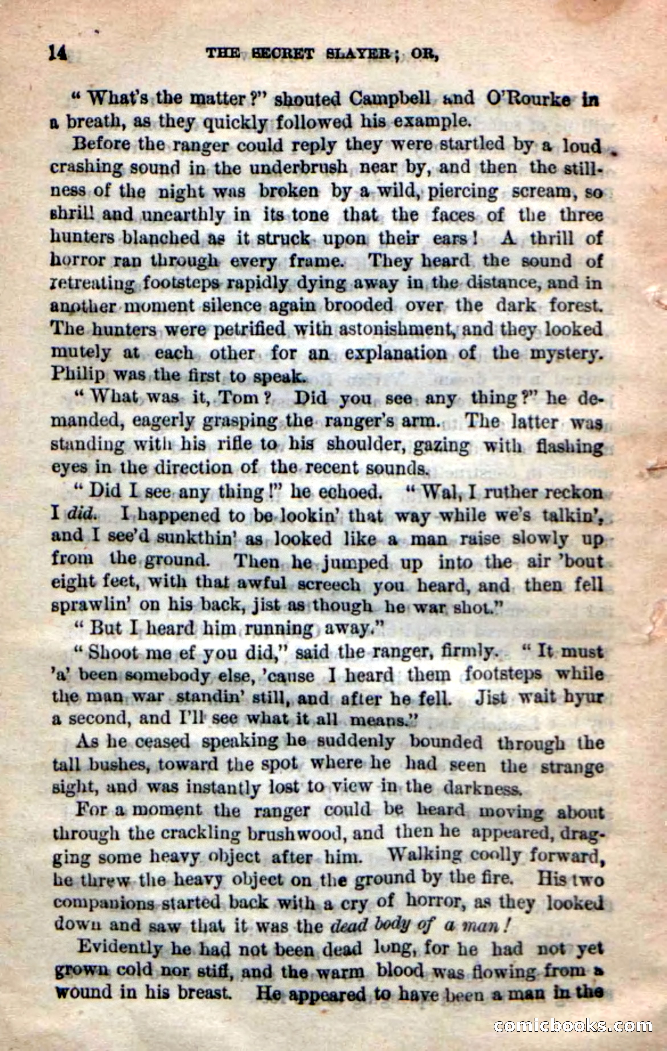 Beadle's New Dime Novels: 'Dingle, the Outlaw' — page 10 of 100