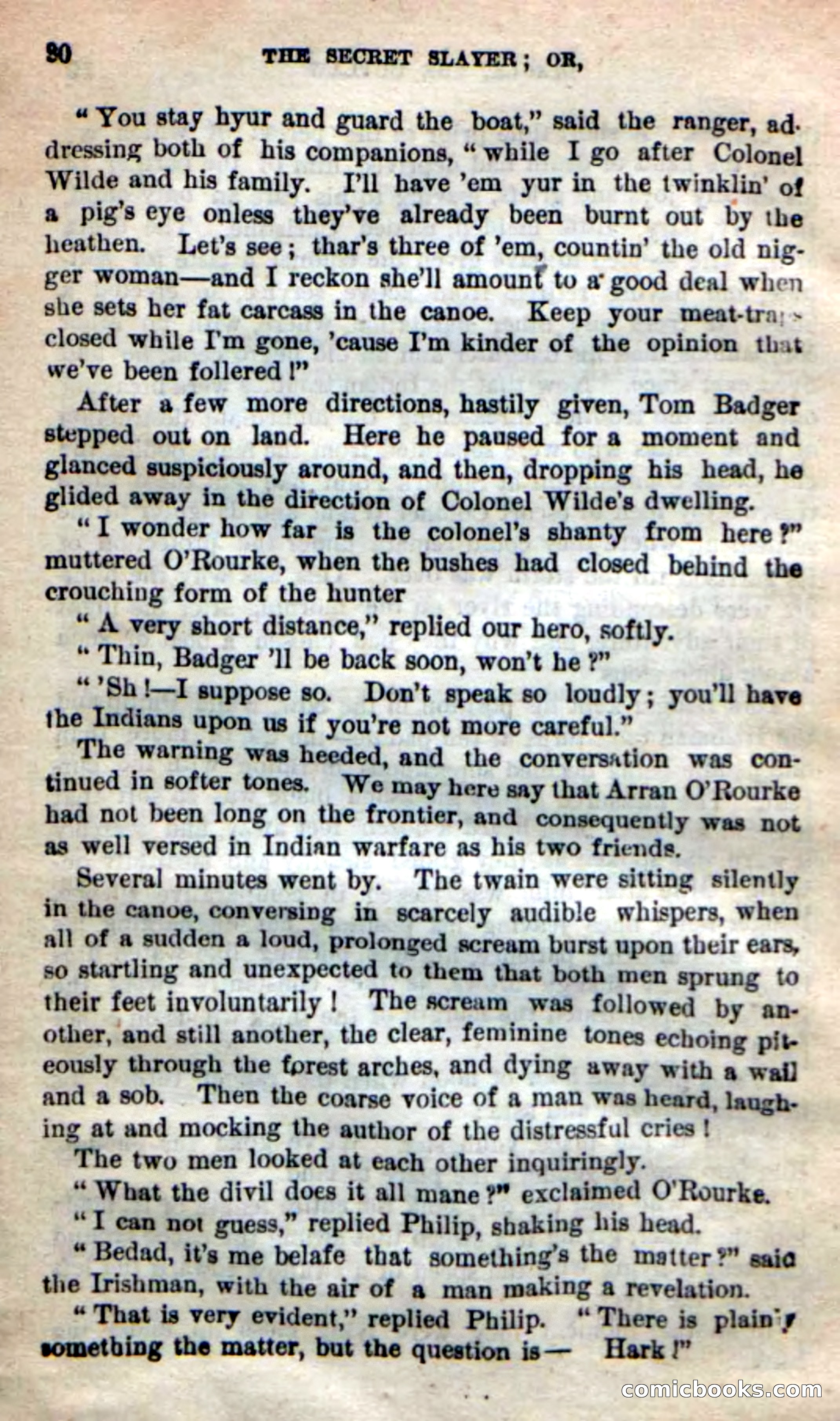 Beadle's New Dime Novels: 'Dingle, the Outlaw' — page 16 of 100