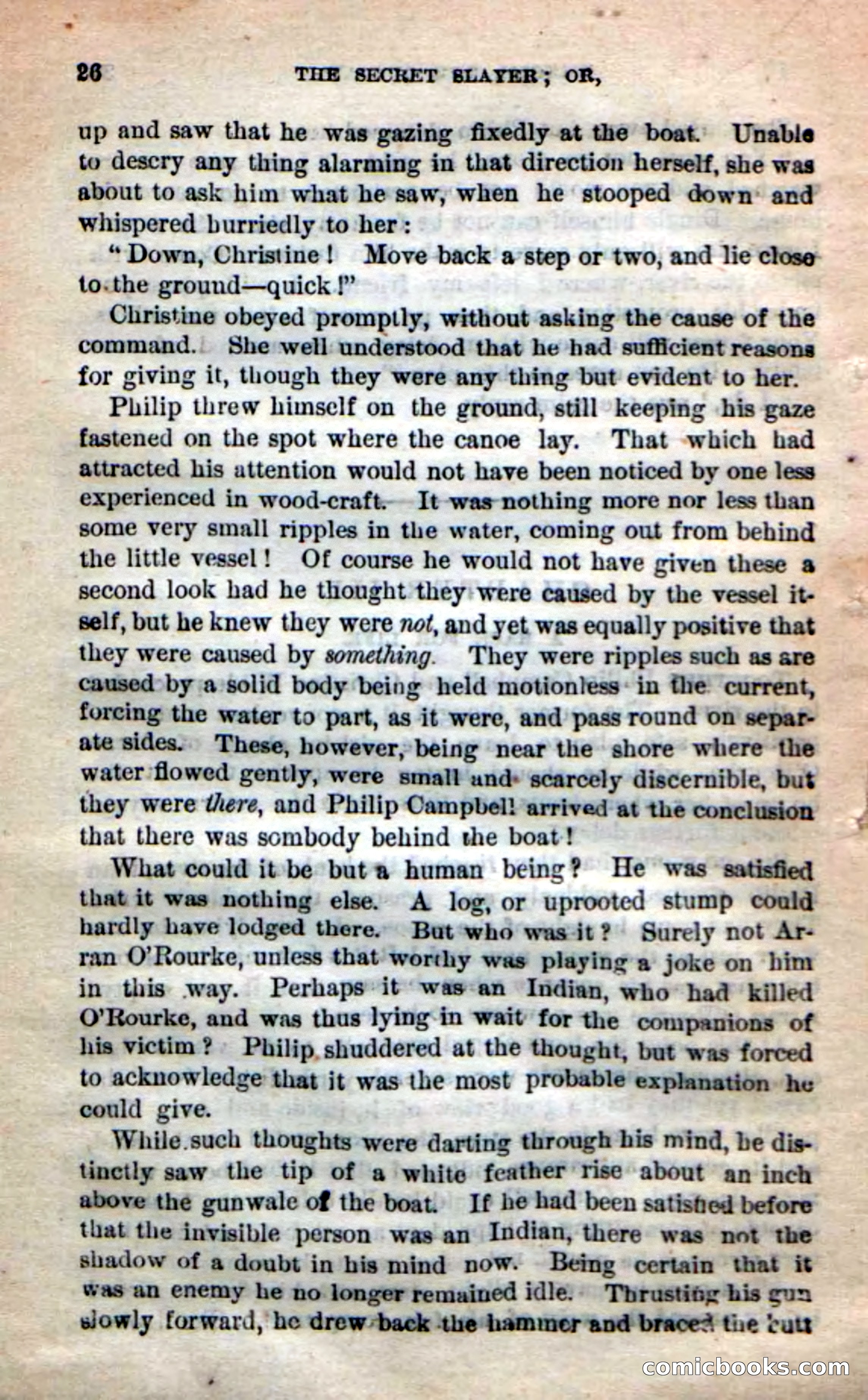 Beadle's New Dime Novels: 'Dingle, the Outlaw' — page 22 of 100